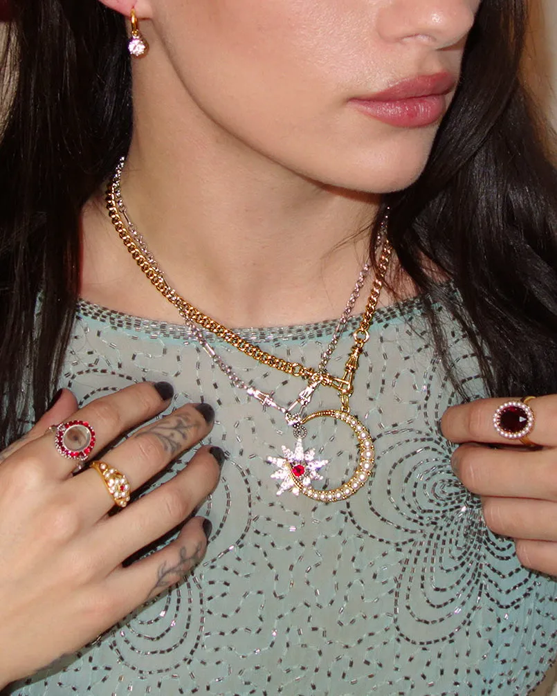 Watch Clasp Chain Necklace sold by En Route Jewelry product image thumbnail 2
