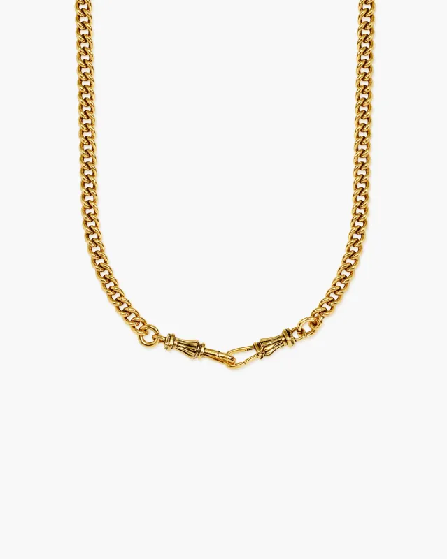 Watch Clasp Chain Necklace made by En Route Jewelry