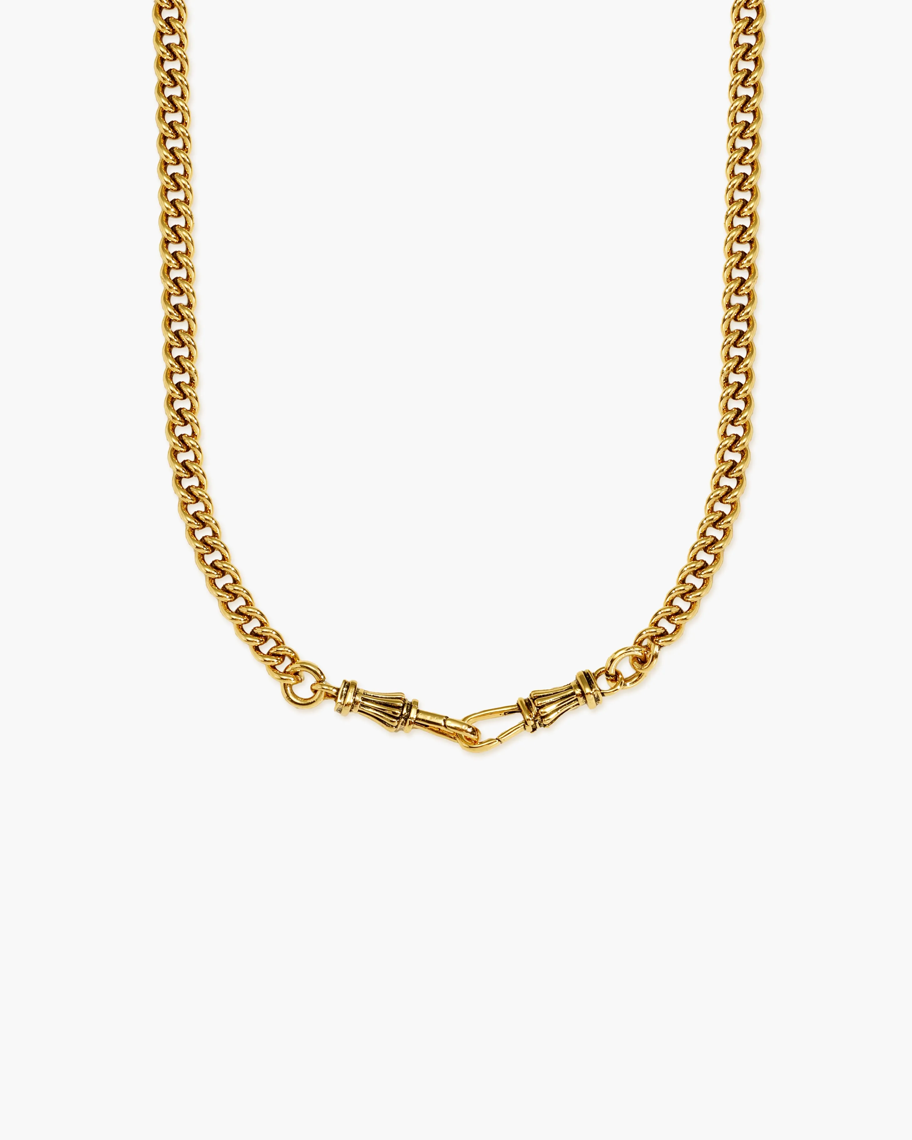 Watch Clasp Chain Necklace sold by En Route Jewelry