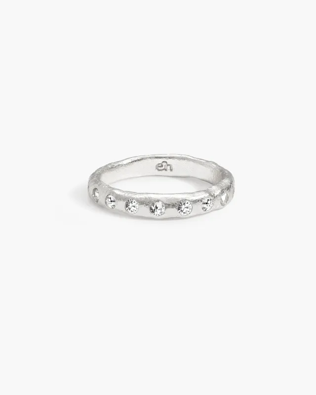 Amelie Ring in Silver sold by En Route Jewelry