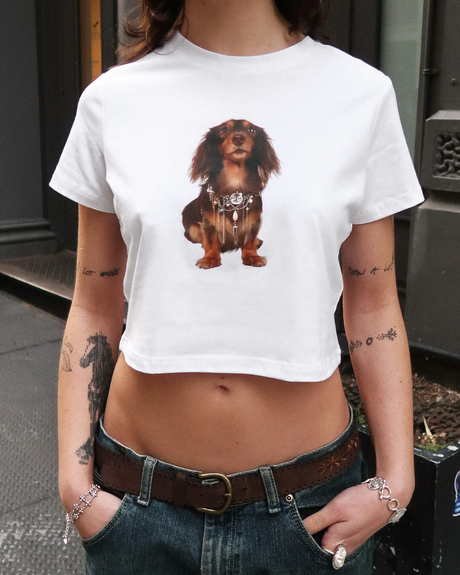 The Puppy Tee sold by En Route Jewelry product image thumbnail 4