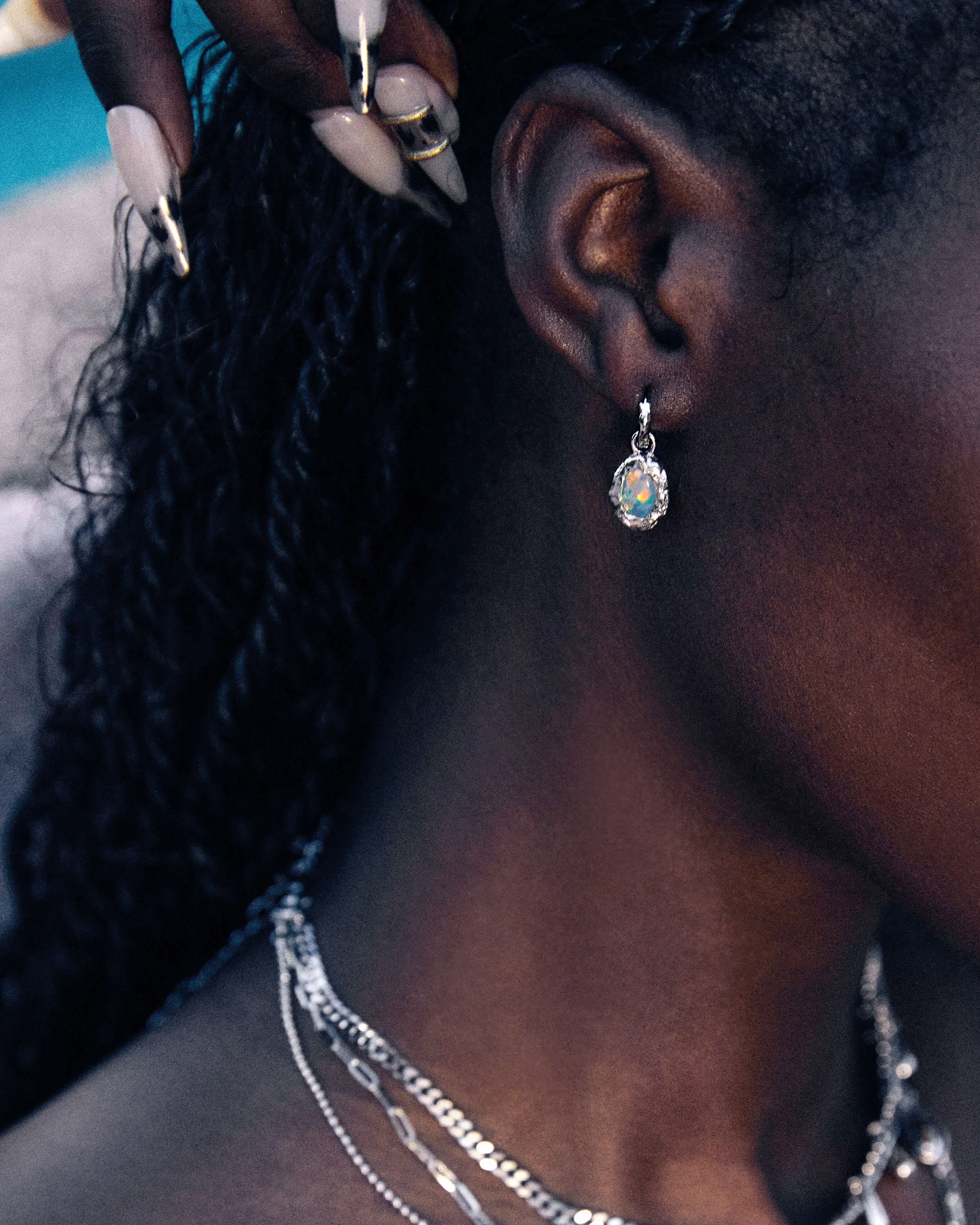 Birthstone Earrings in Silver sold by En Route Jewelry product image thumbnail 2