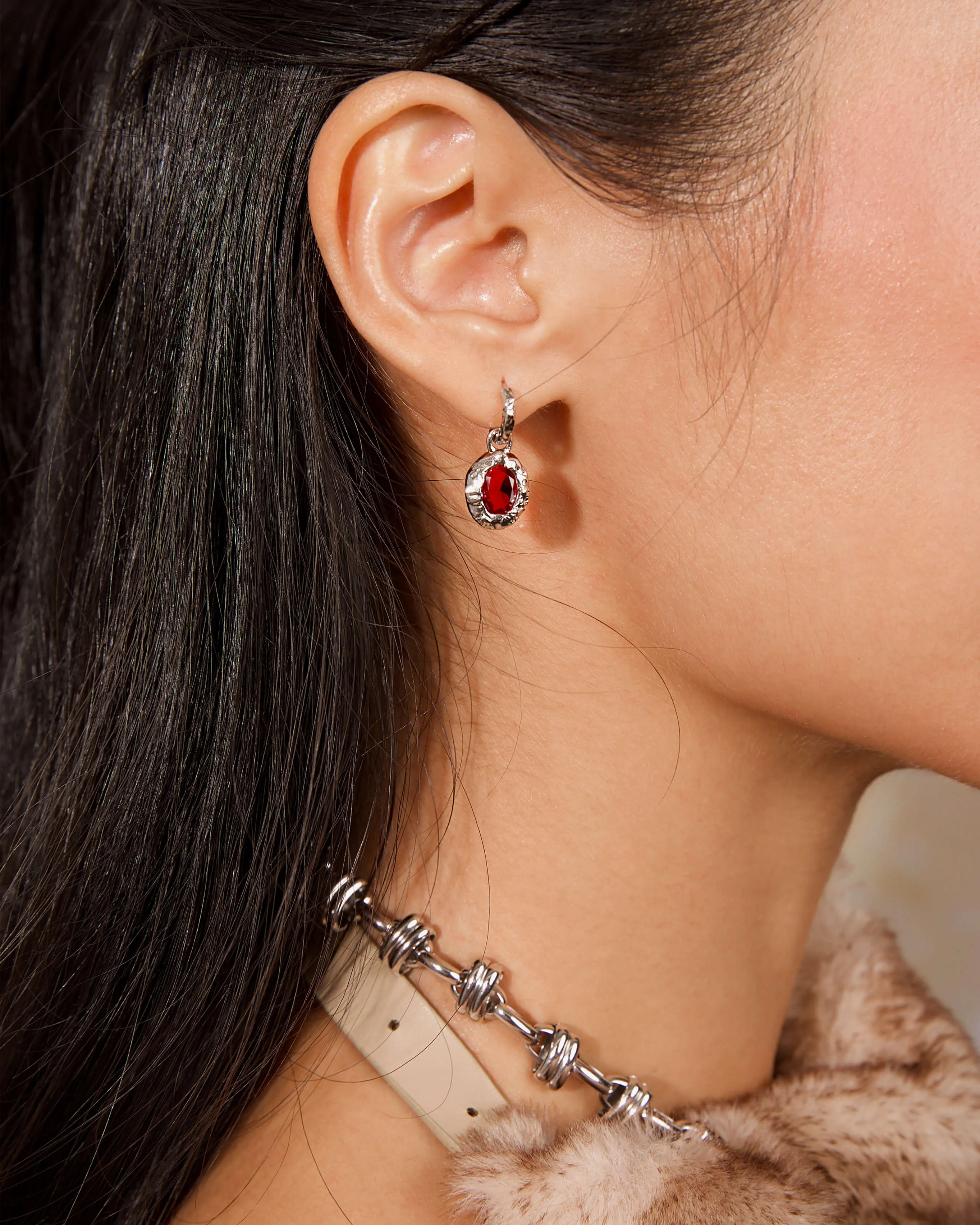 Birthstone Earrings in Silver sold by En Route Jewelry product image thumbnail 2