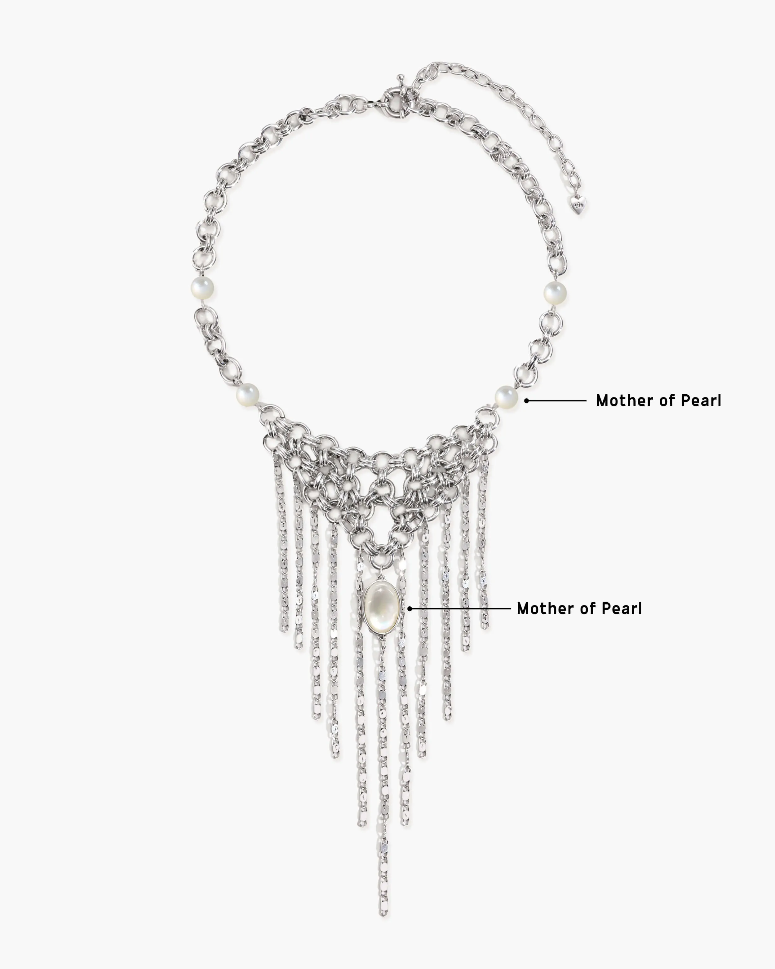Moonweave Tassel Necklace sold by En Route Jewelry product image thumbnail 4