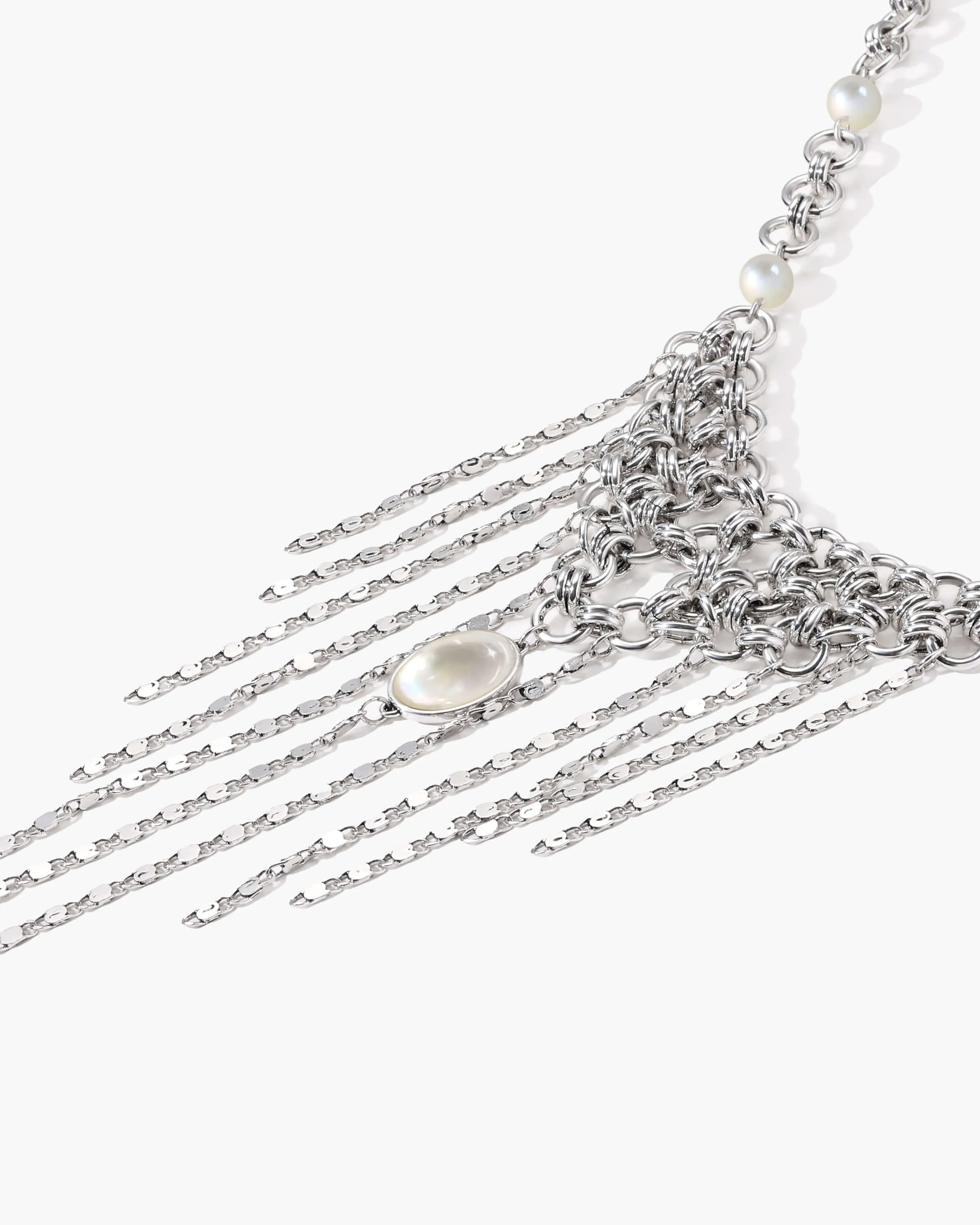 Moonweave Tassel Necklace sold by En Route Jewelry product image thumbnail 3
