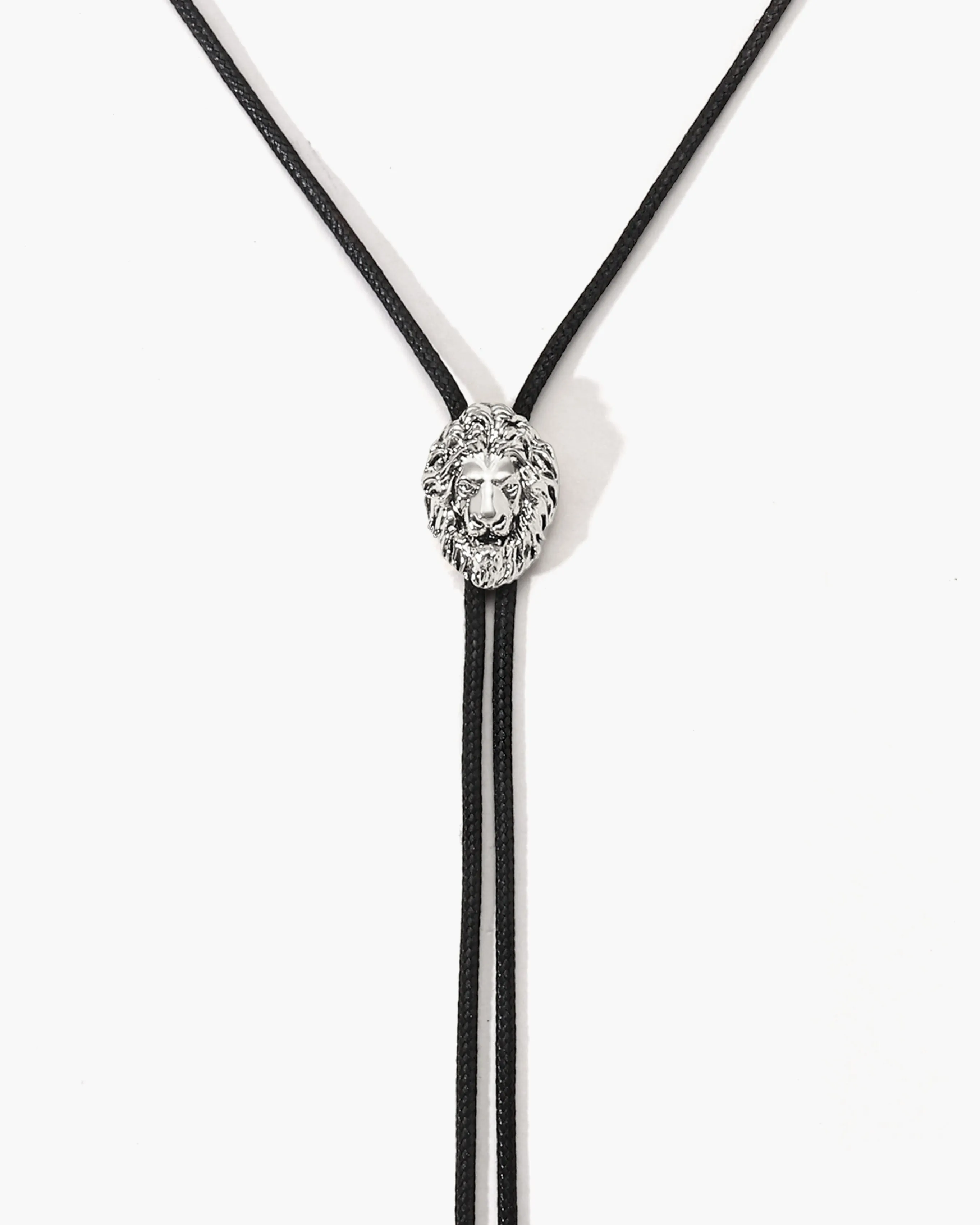 Lion Guard Bolo Tie in Silver sold by En Route Jewelry