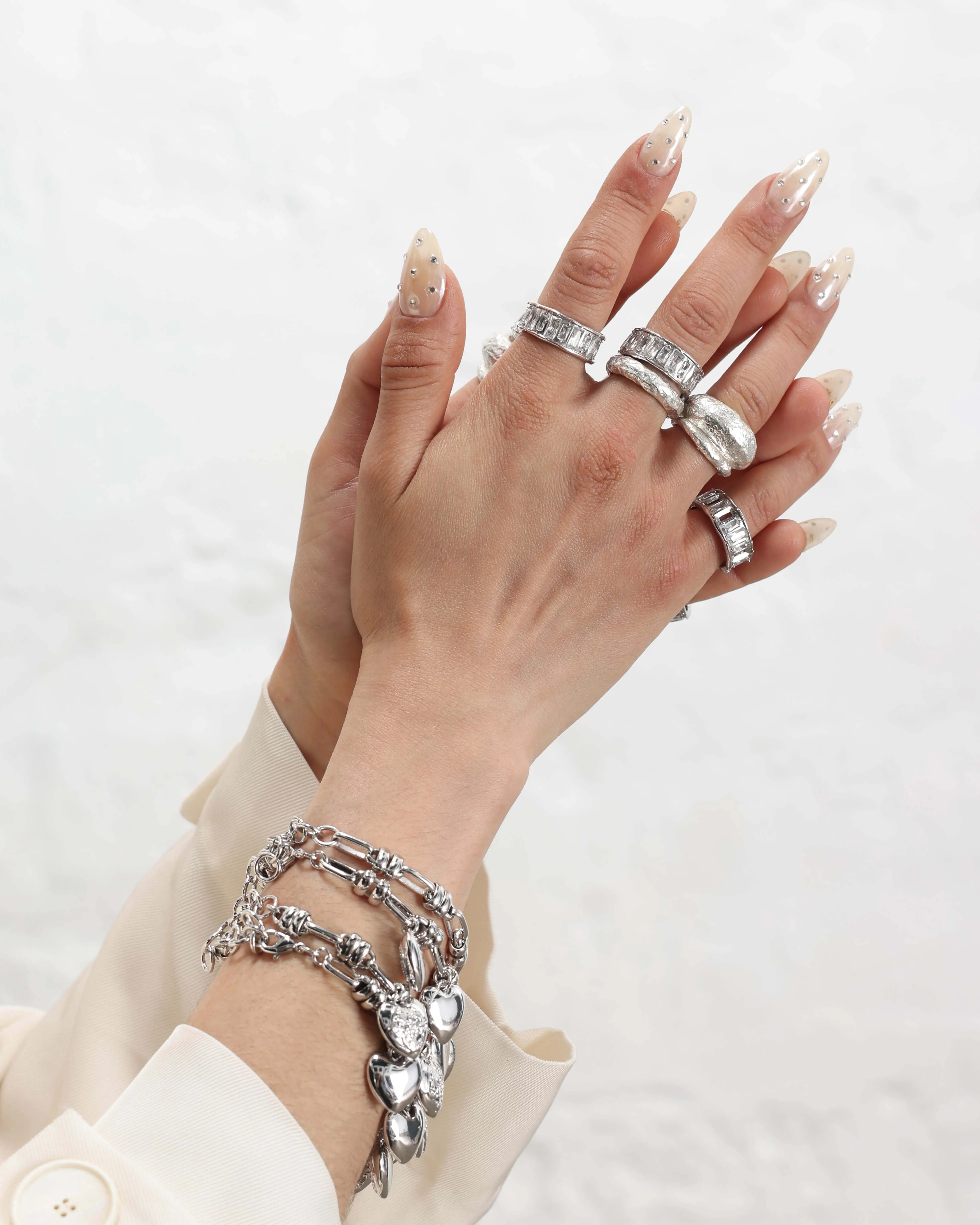 Grace Ring in Silver sold by en route product image thumbnail 2