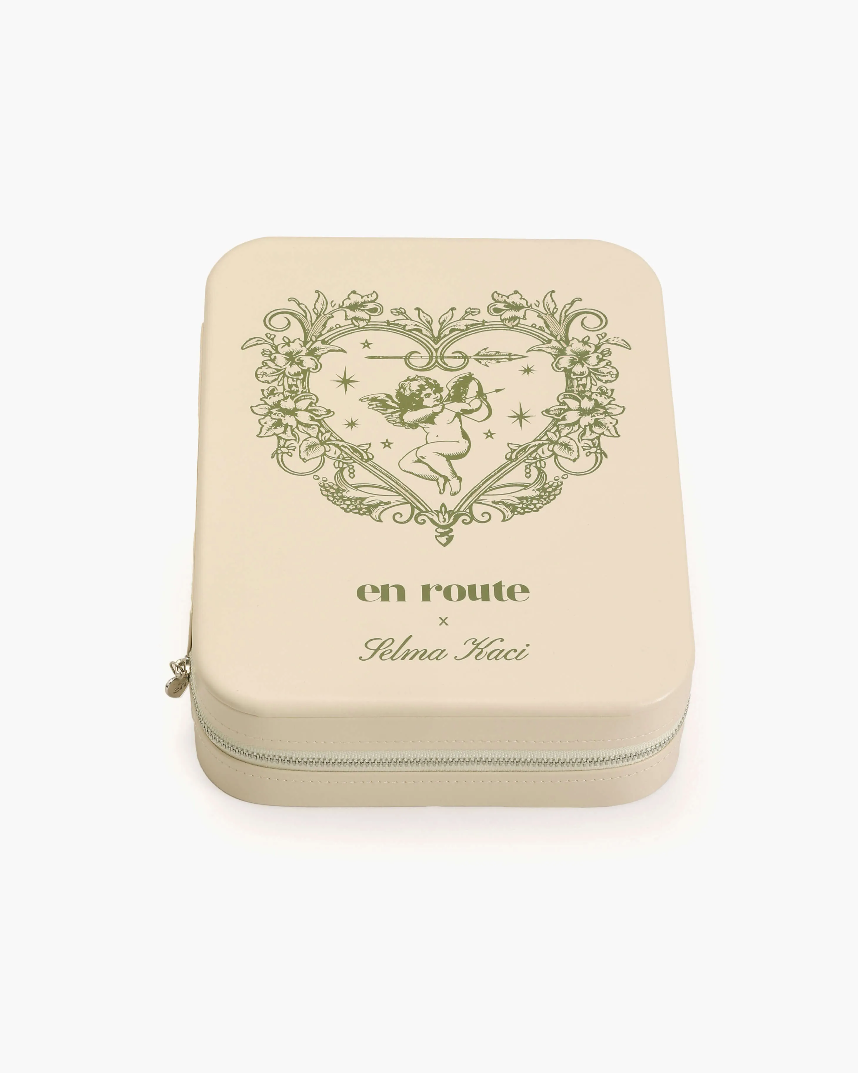 Isola Heart Jewelry Box in Beige sold by En Route Jewelry product image thumbnail 4