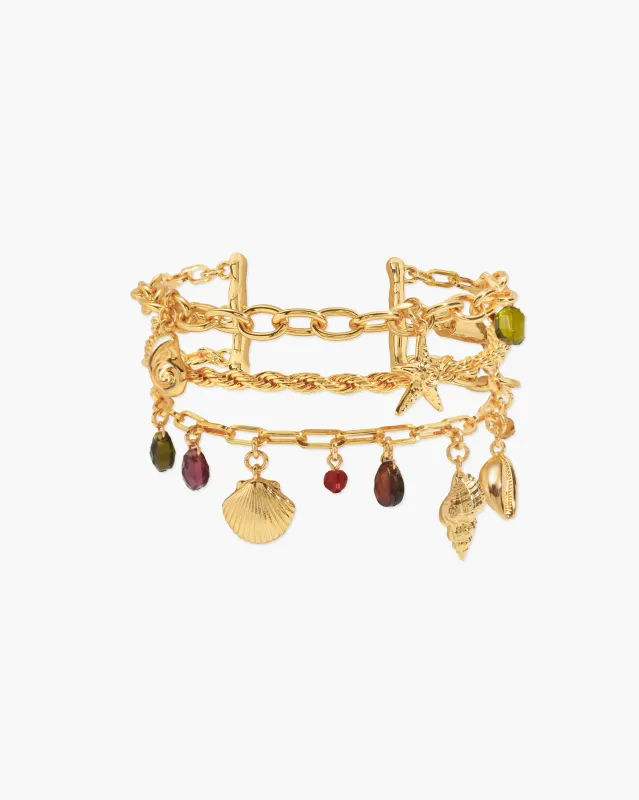 Coral Dancer Charm Bracelet sold by en route