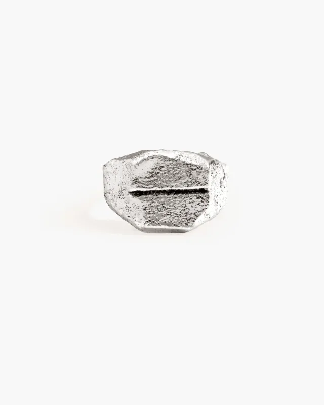 Rock Face Ring sold by En Route Jewelry