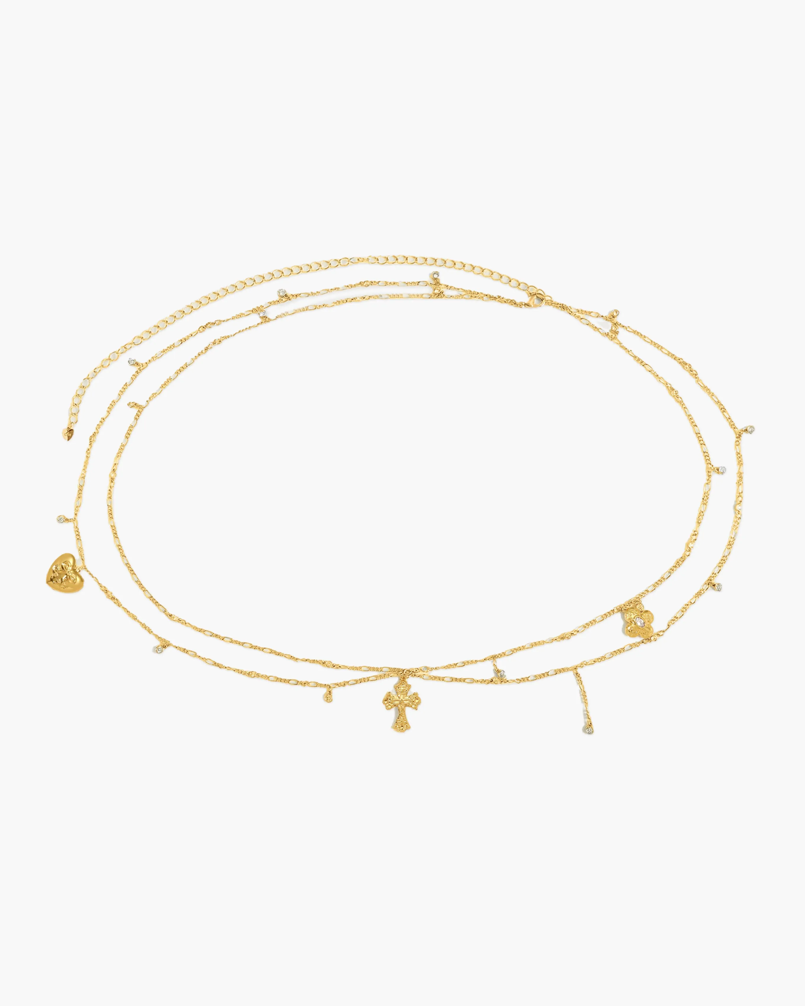 Sweet Girl Body Chain in Gold sold by En Route Jewelry product image thumbnail 4