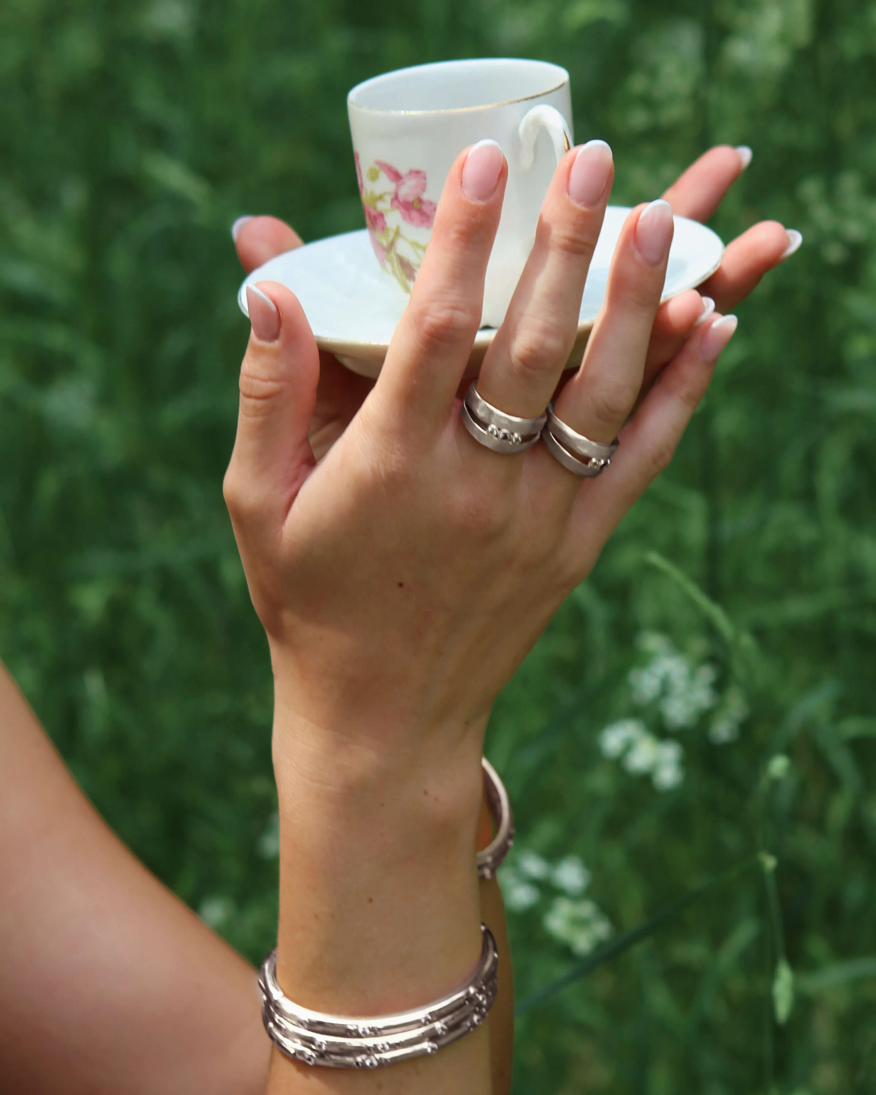 Trinity Ring in Silver sold by en route product image thumbnail 2