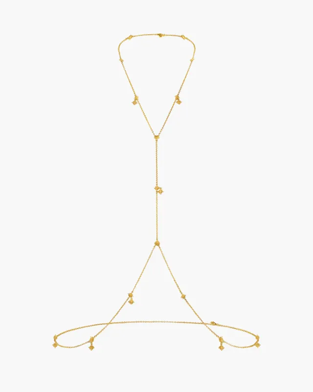 Twinkle Body Chain made by En Route Jewelry