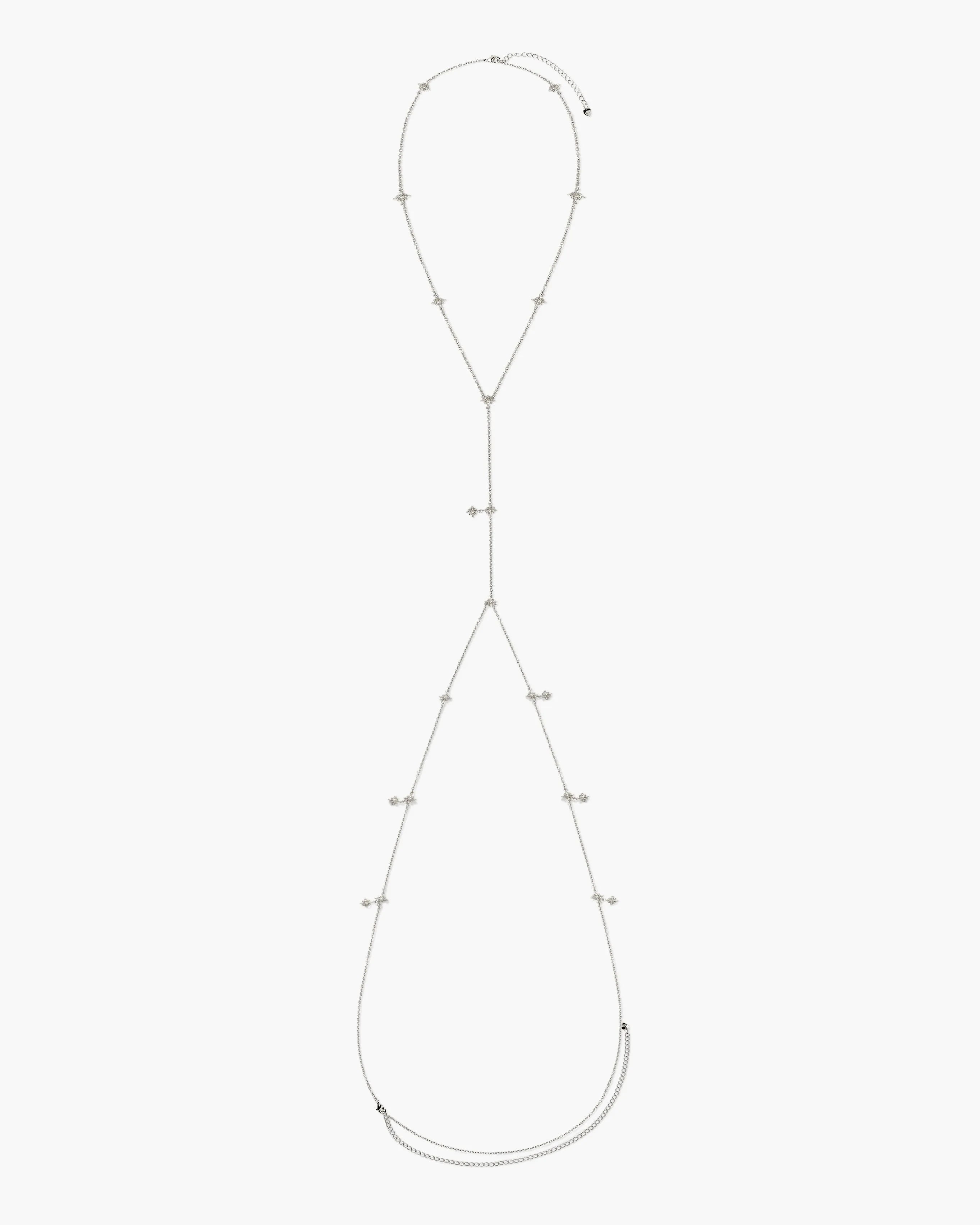 Twinkle Body Chain In Silver sold by En Route Jewelry product image thumbnail 5