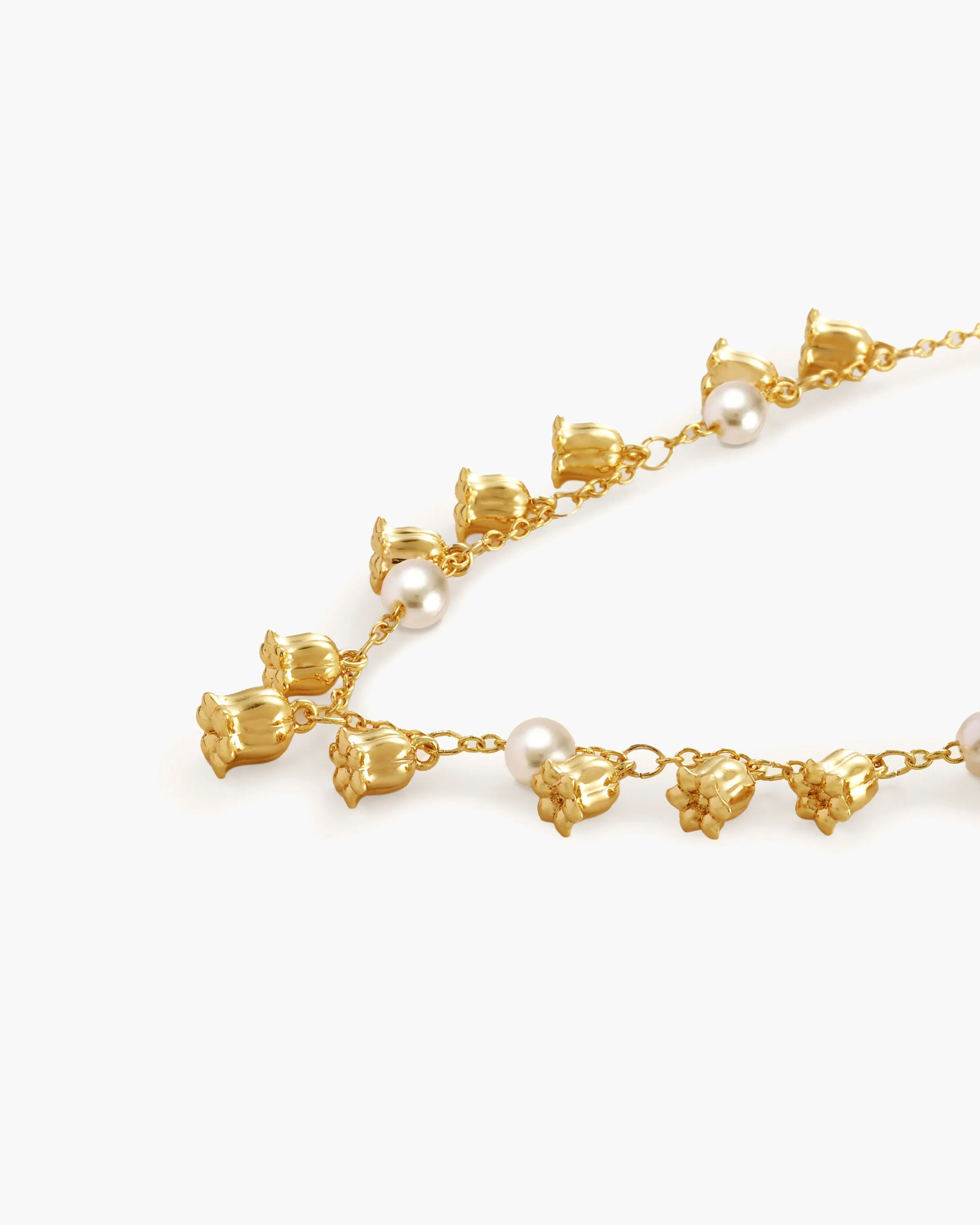 Lily of the Valley Pearl Choker sold by En Route Jewelry product image thumbnail 3