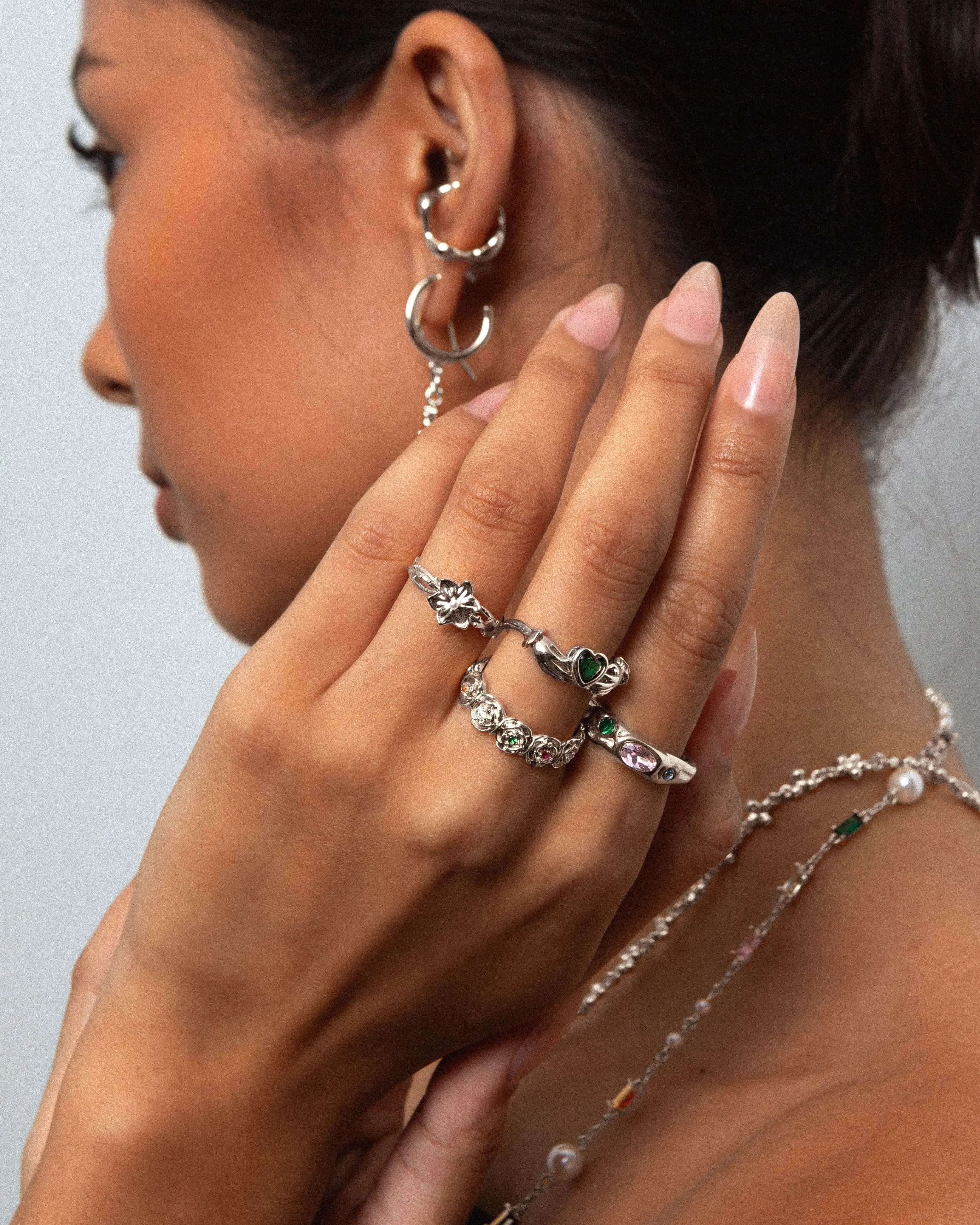 Victoria Ring in Silver sold by En Route Jewelry product image thumbnail 4