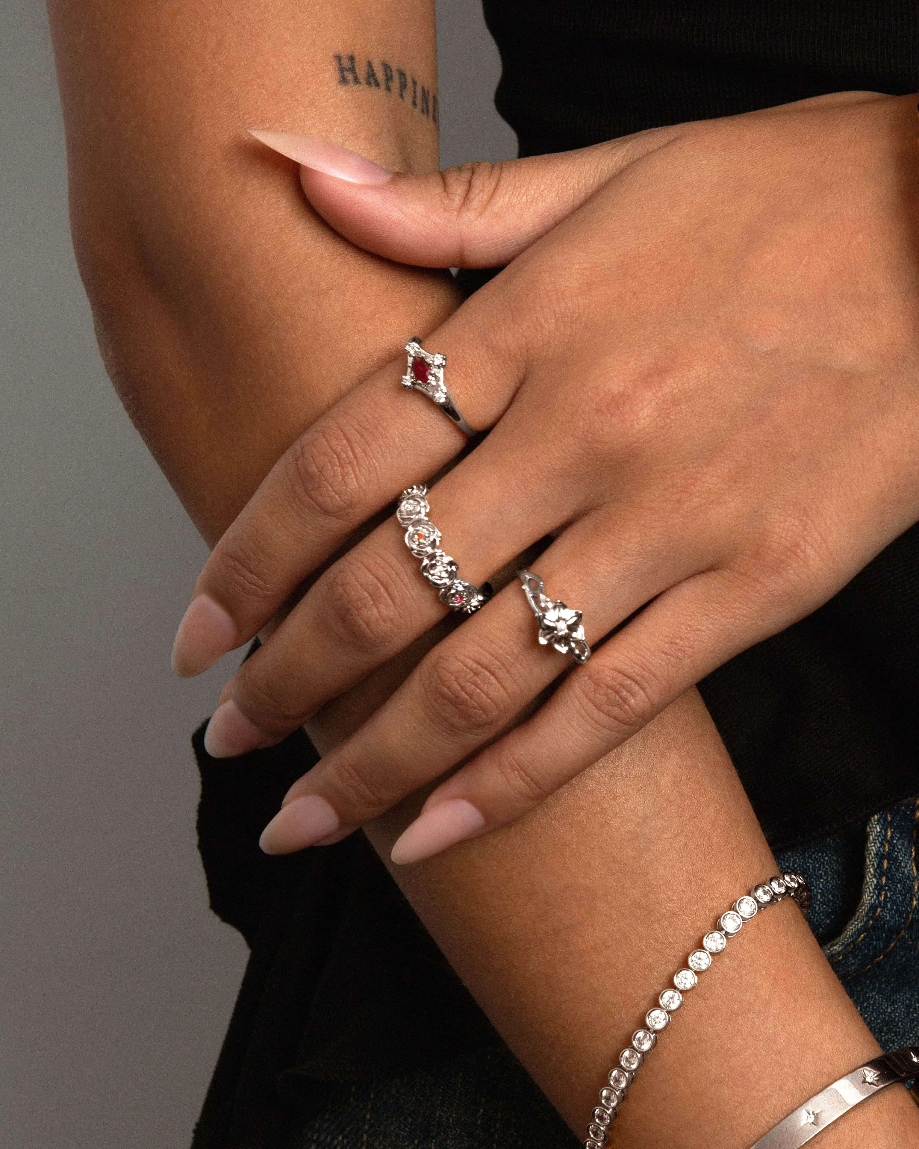 Victoria Ring in Silver sold by En Route Jewelry product image thumbnail 2