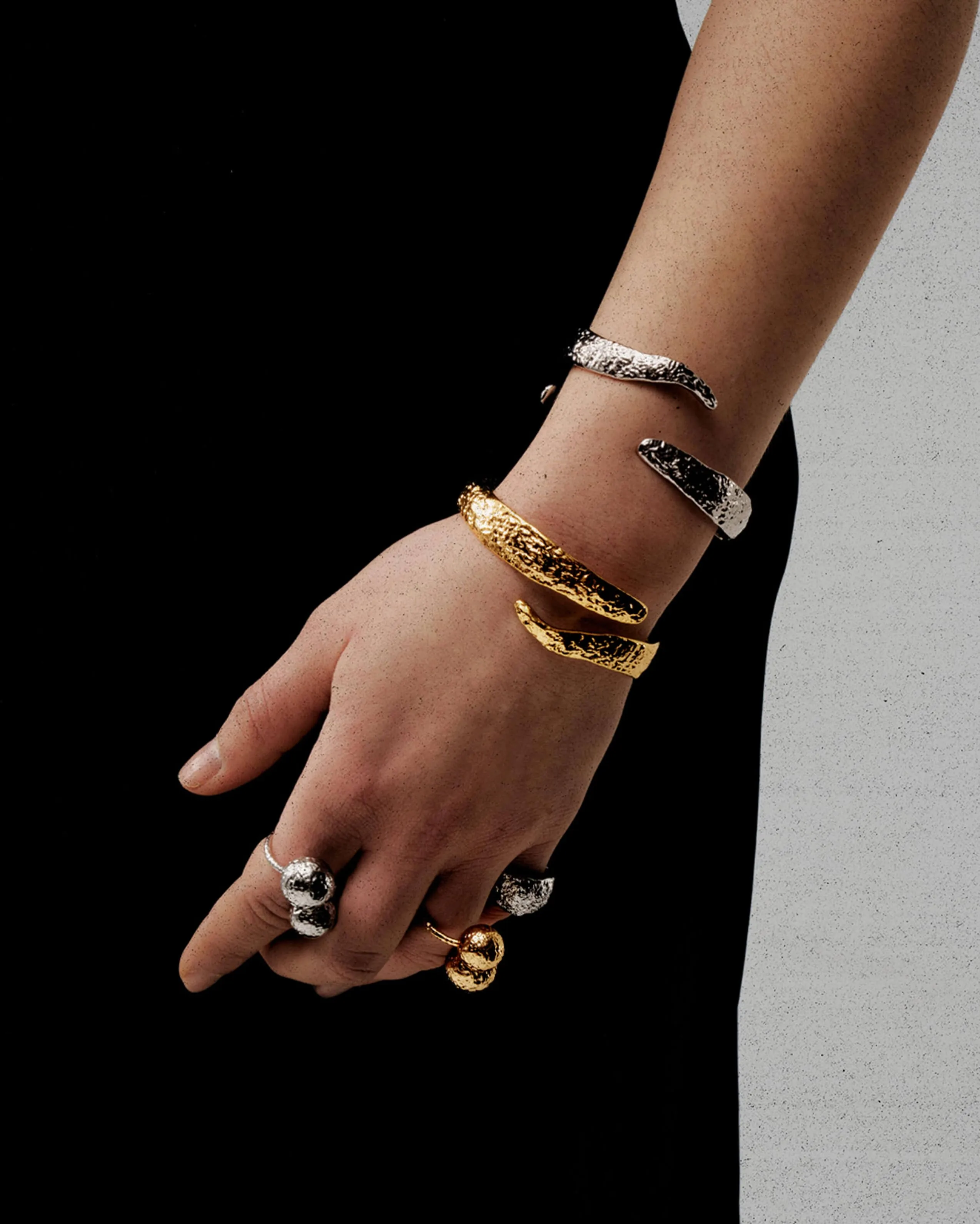 Enea Bangle in Silver sold by en route product image thumbnail 4