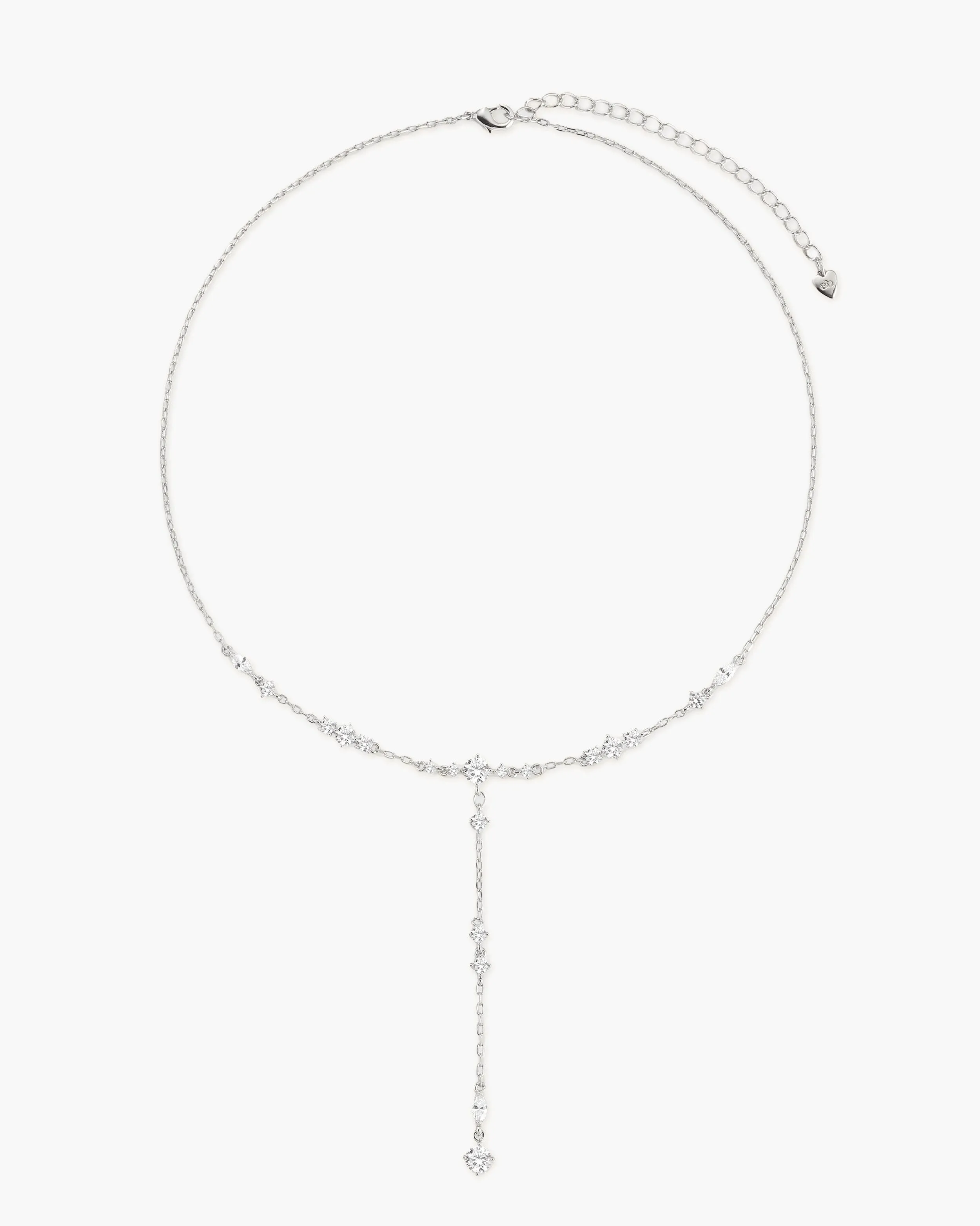 Adriana Necklace in Silver sold by en route product image thumbnail 5