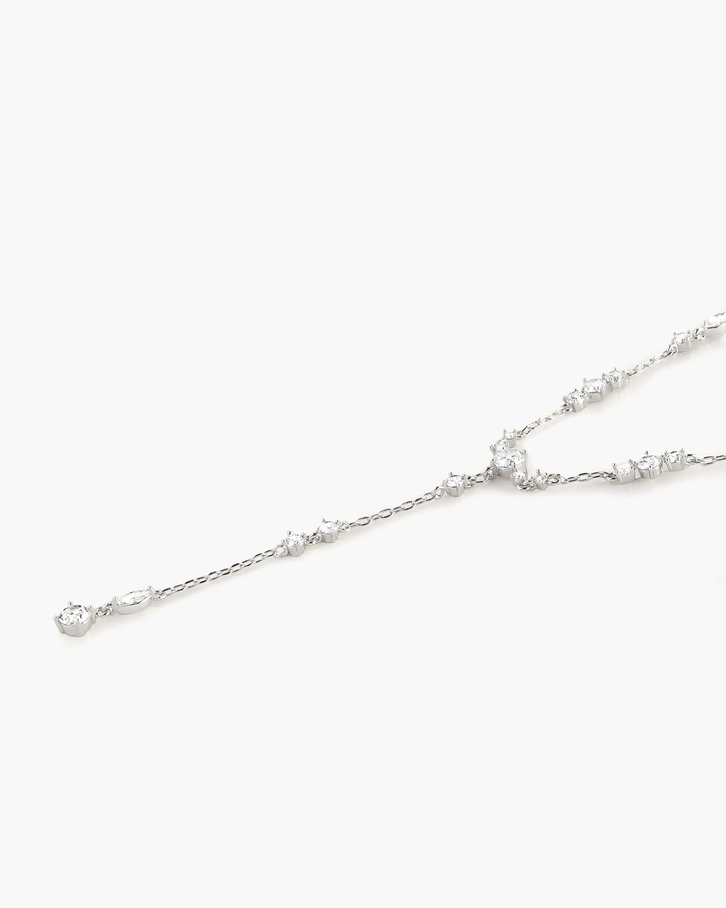 Adriana Necklace in Silver sold by en route product image thumbnail 3
