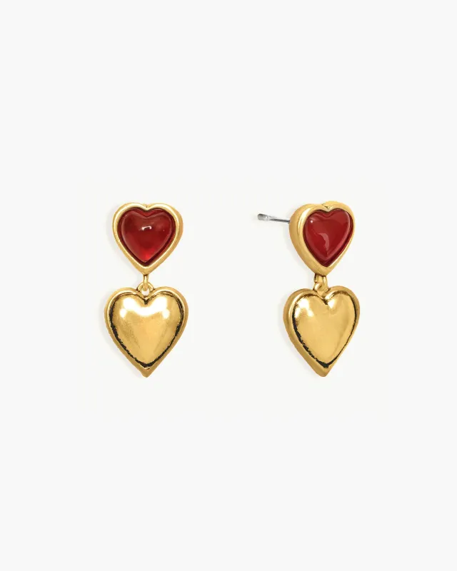 Aura Earrings in Gold sold by En Route Jewelry