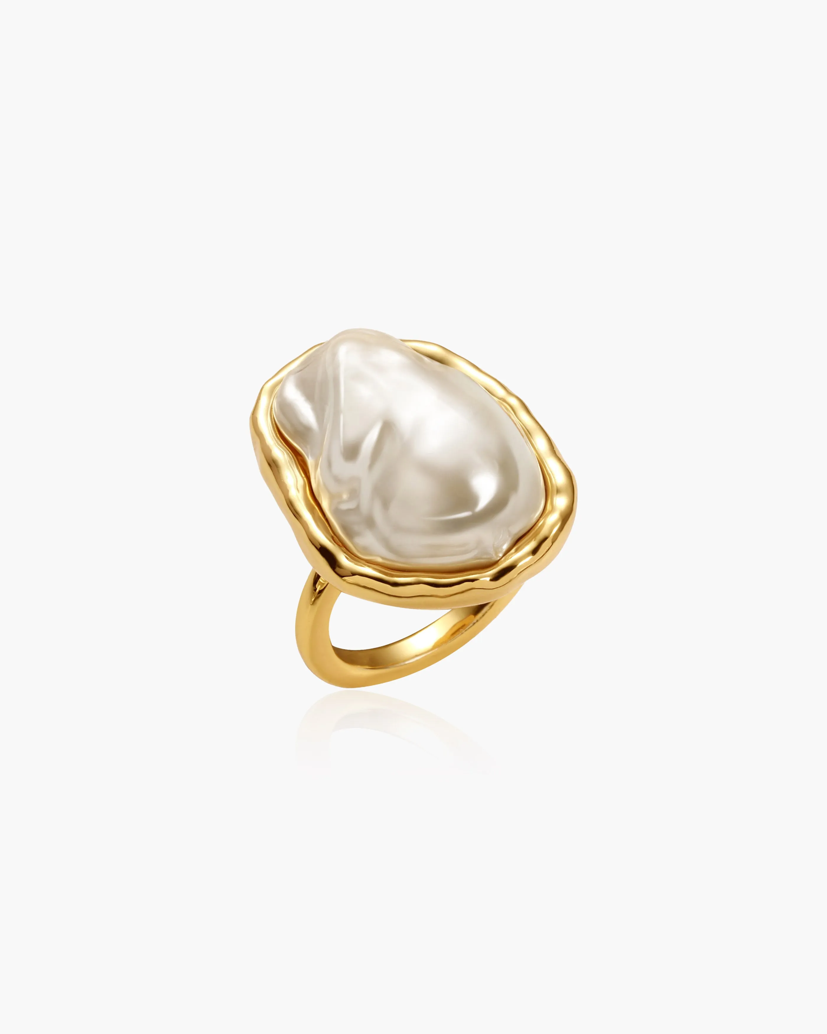 Wonder Pearl Ring in Silver sold by en route product image thumbnail 5