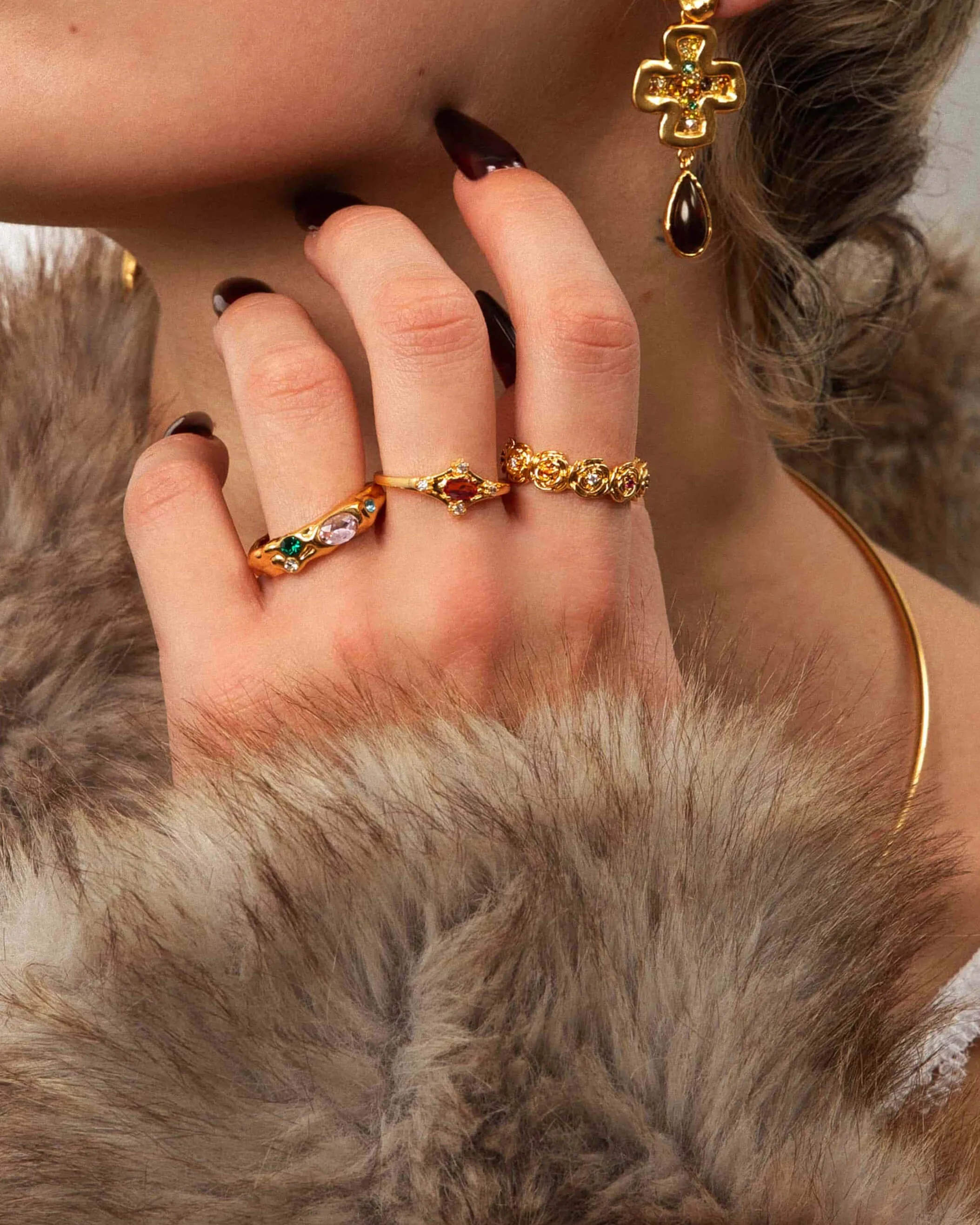 Juliet Garnet Ring sold by en route product image thumbnail 4