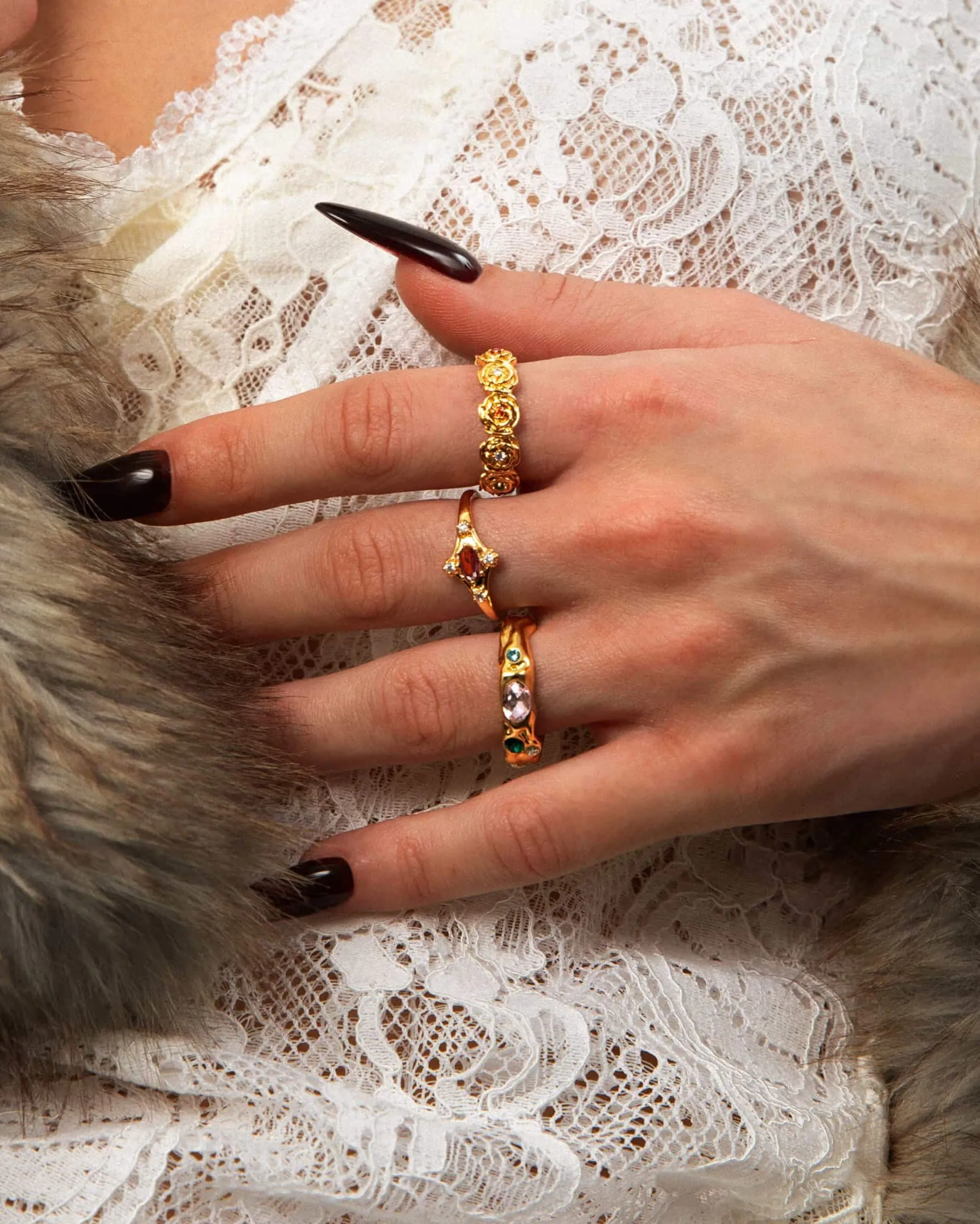 Juliet Garnet Ring sold by en route product image thumbnail 2