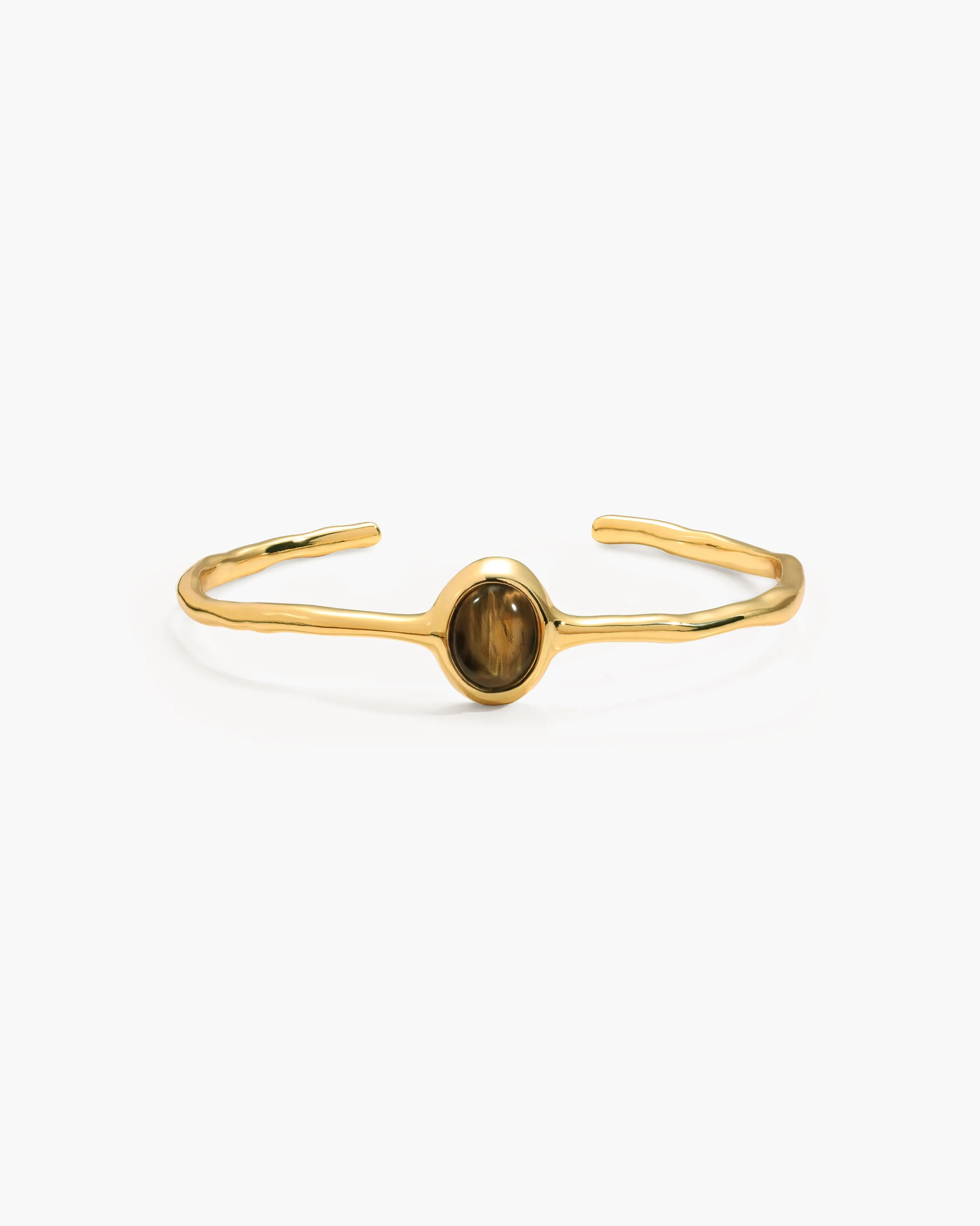 Tiger's Eye Aurora Bangle sold by en route