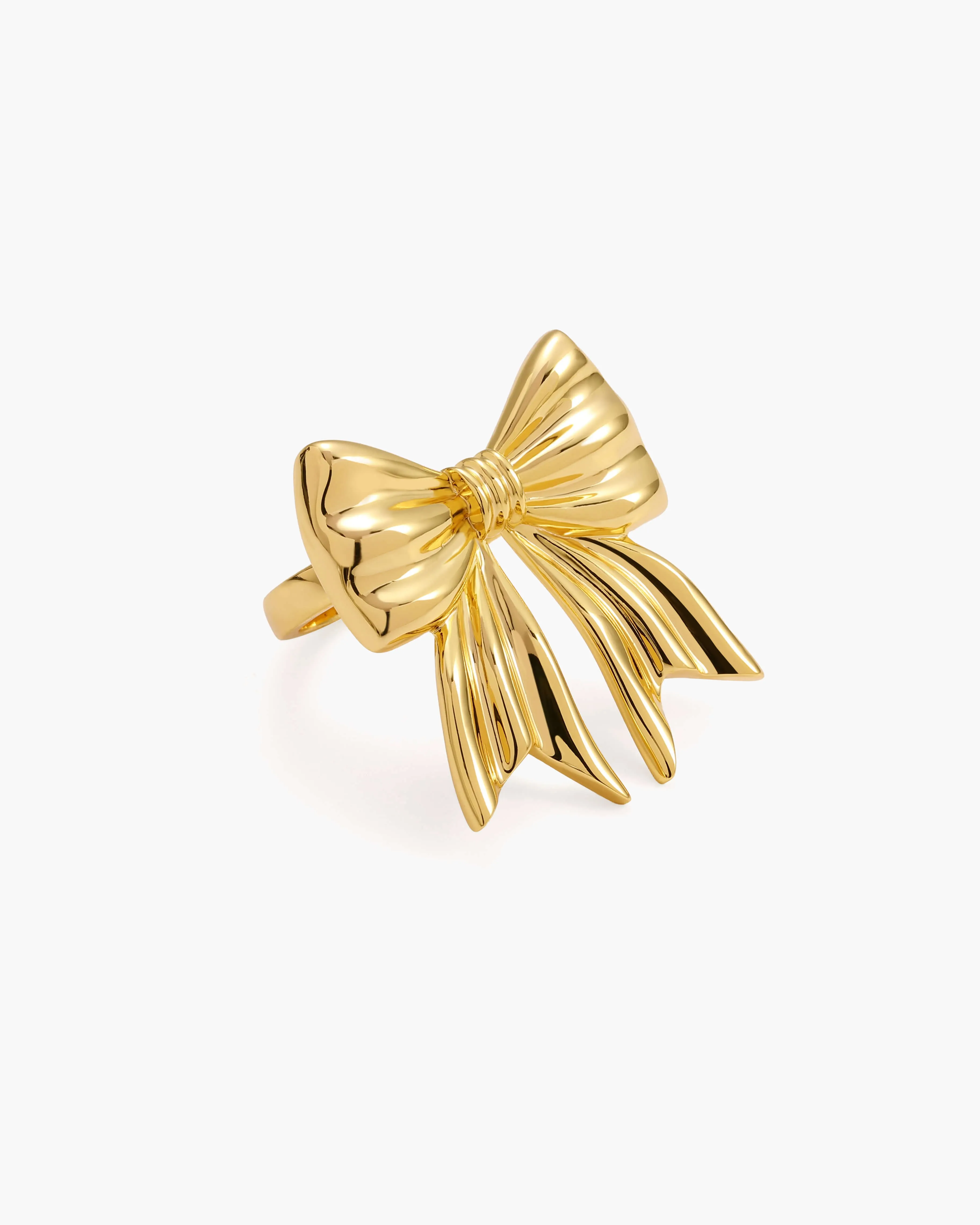Bow Ring in Gold sold by En Route Jewelry product image thumbnail 3