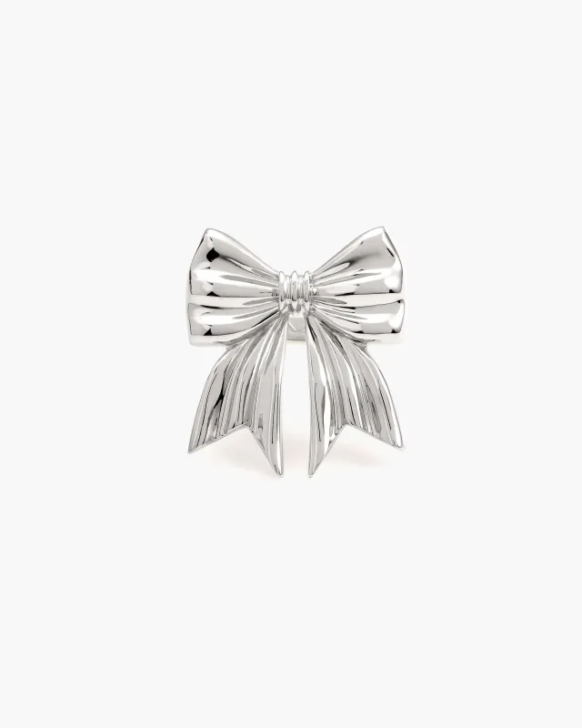 Bow Ring in Silver sold by En Route Jewelry