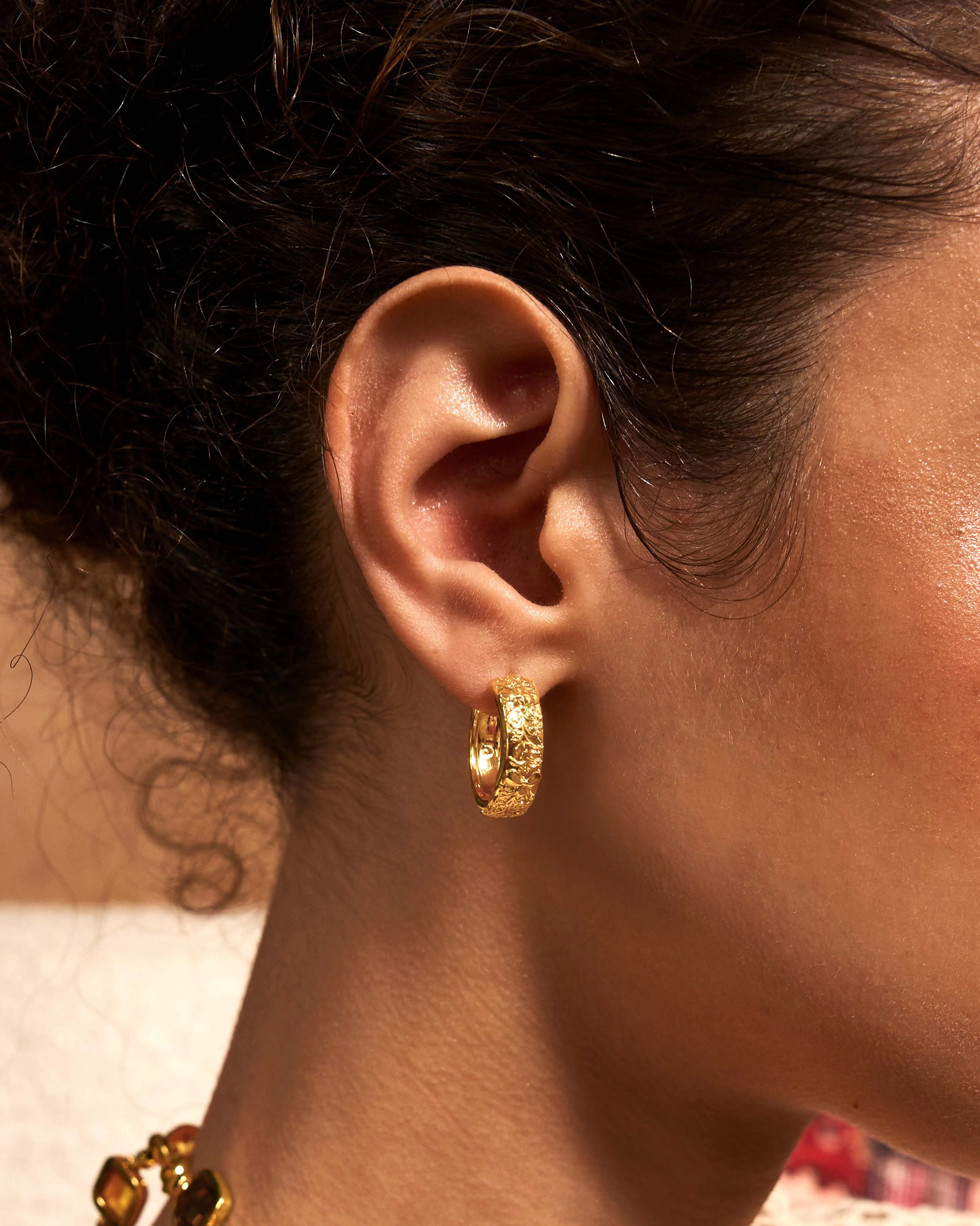 Serenade of Orchid Hoops sold by En Route Jewelry product image thumbnail 4