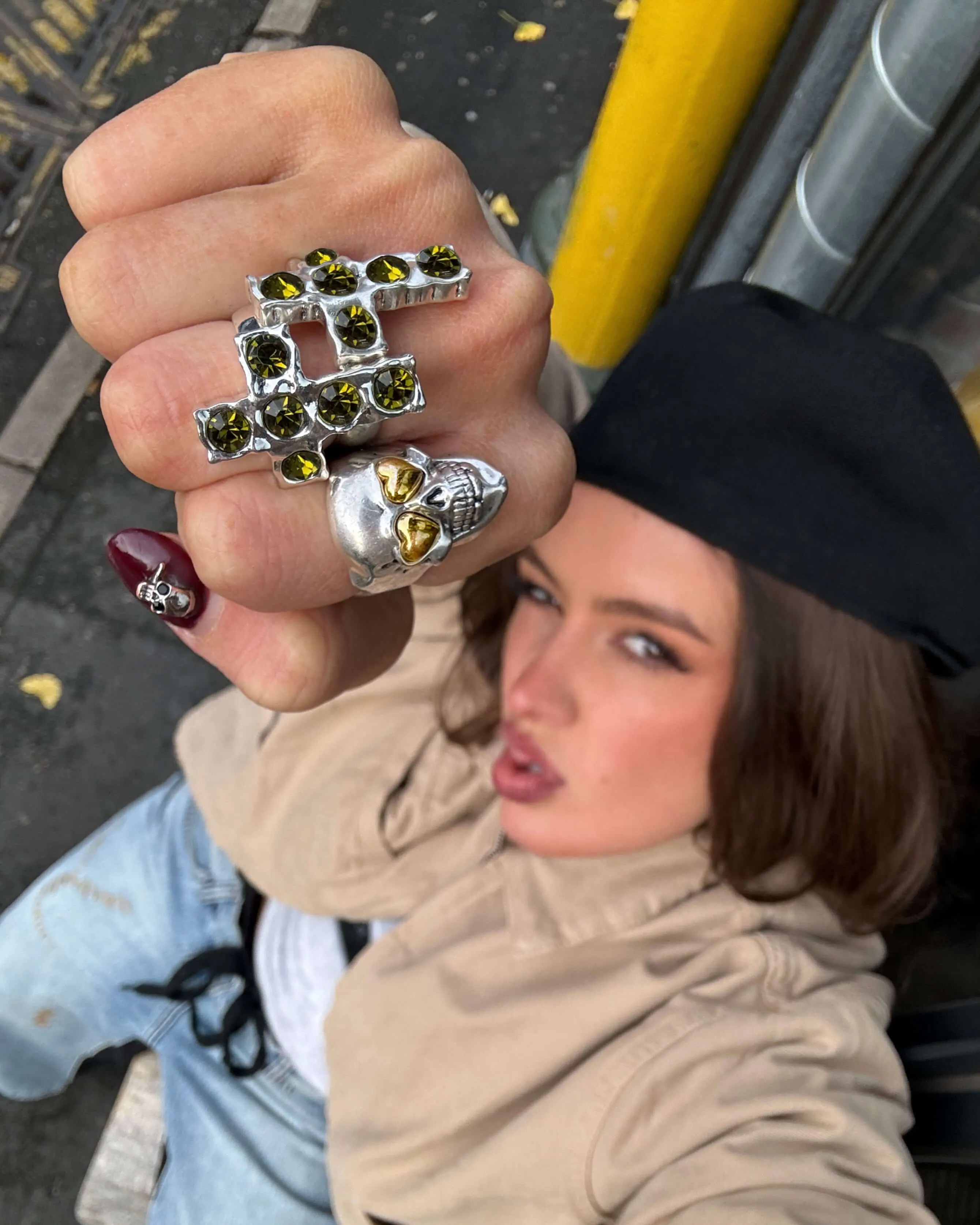 Rebel Cross Ring sold by En Route Jewelry product image thumbnail 2