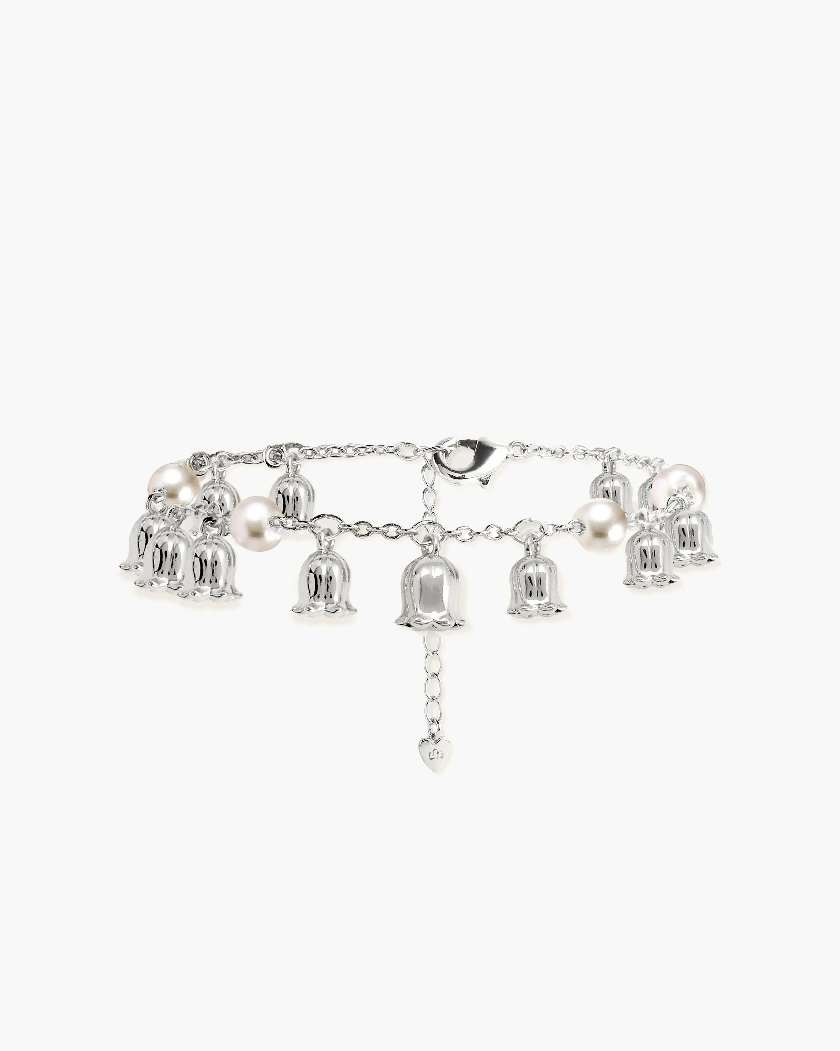 Lily of the Valley Pearl Bracelet sold by En Route Jewelry product image thumbnail 4