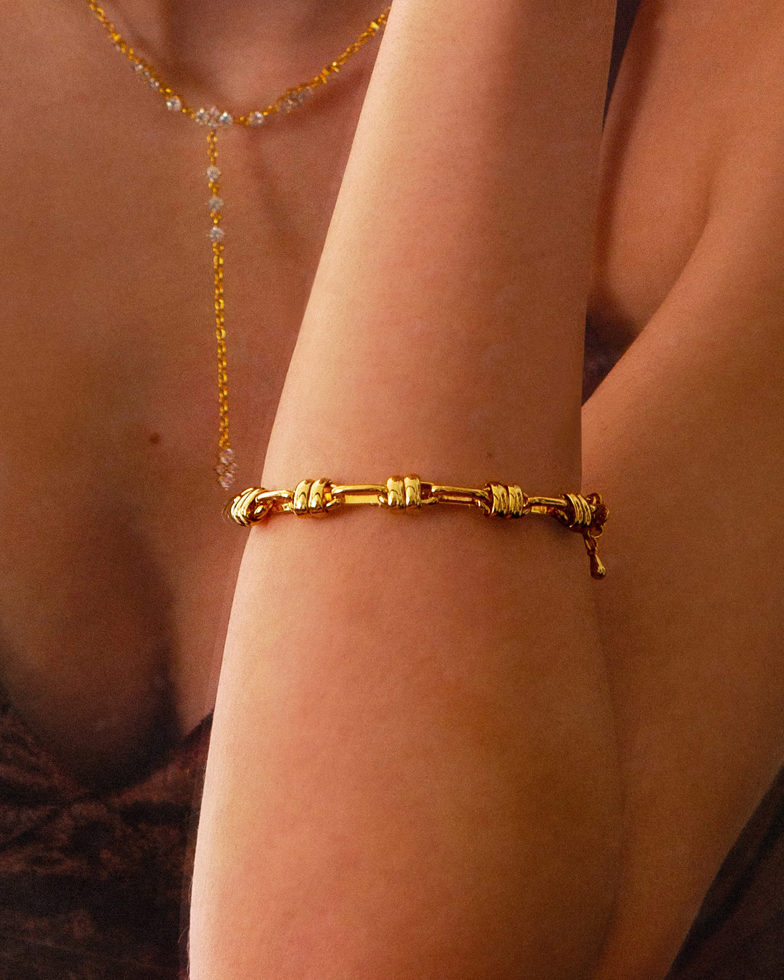 Knot Link Bracelet sold by En Route Jewelry product image thumbnail 2