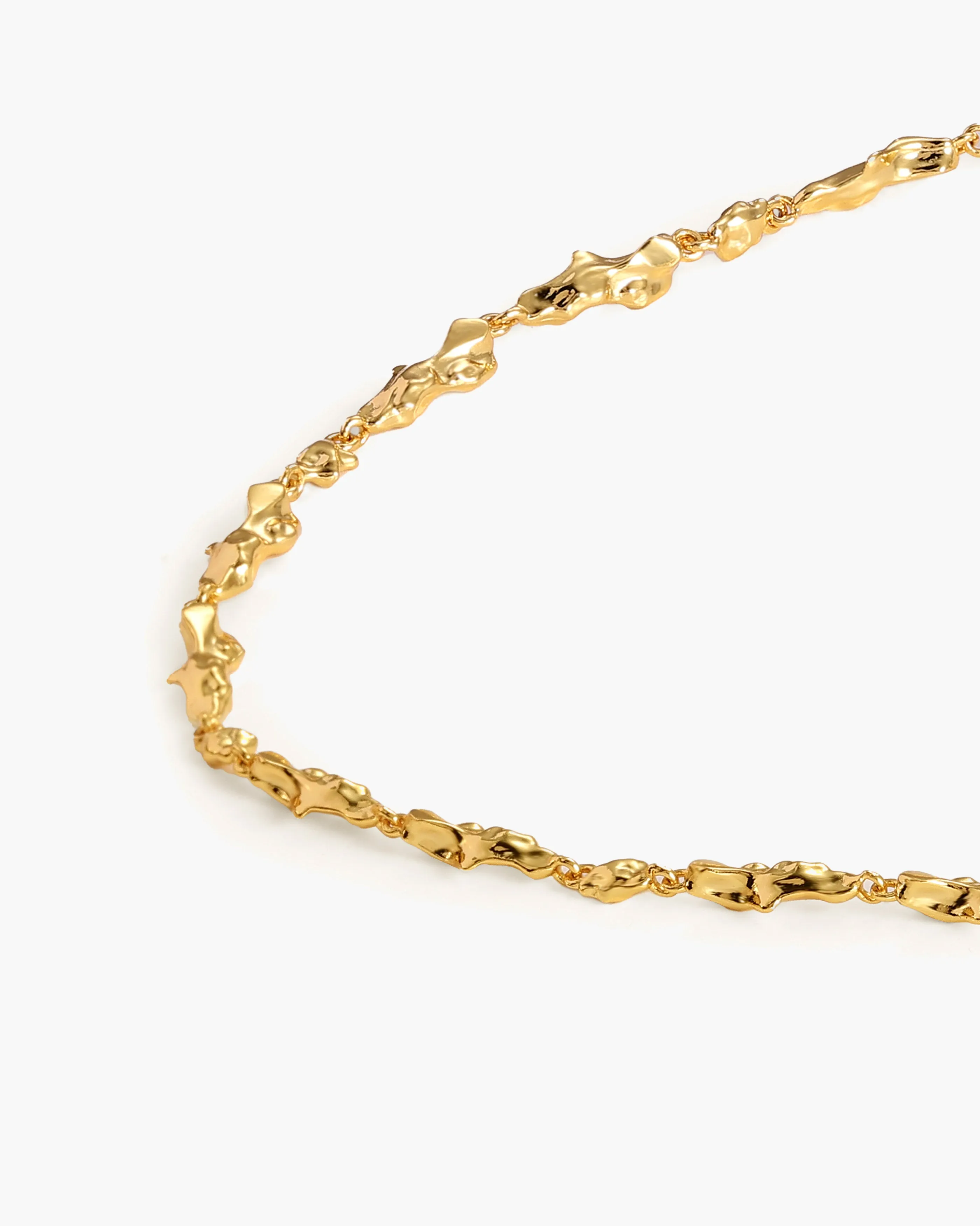 Gold Clusters Necklace sold by en route product image thumbnail 3