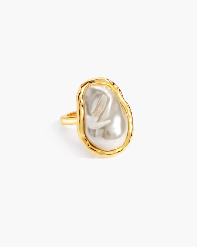 Wonder Pearl Ring made by En Route Jewelry