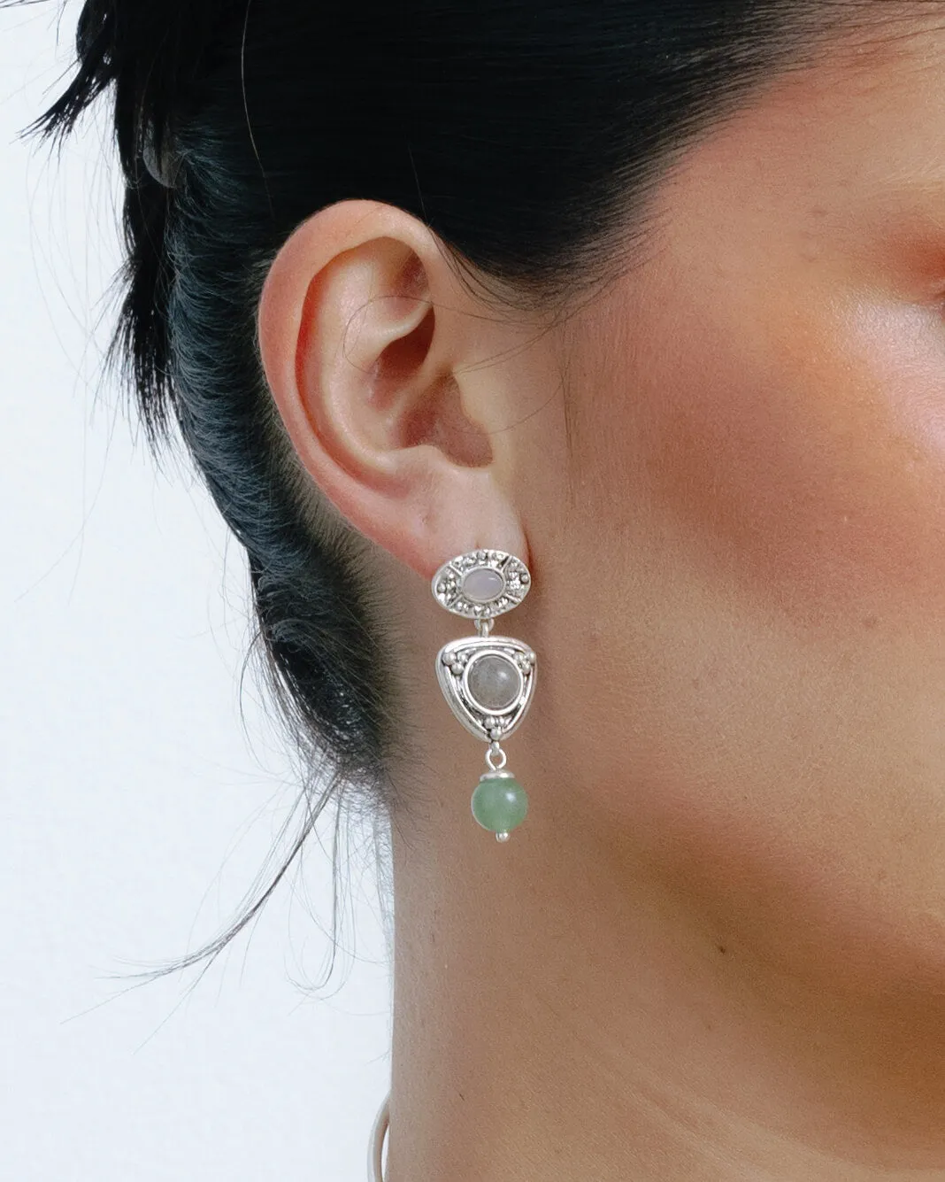 Athena Earrings sold by En Route Jewelry product image thumbnail 3