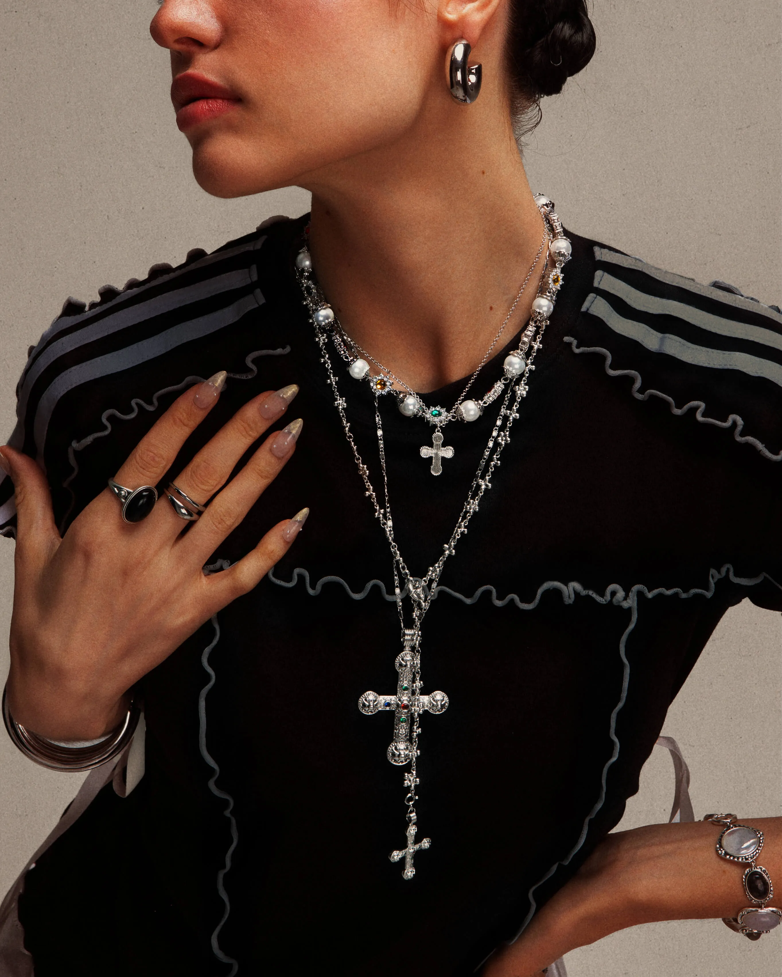 Rebel Renaissance Set in Silver sold by en route product image thumbnail 2