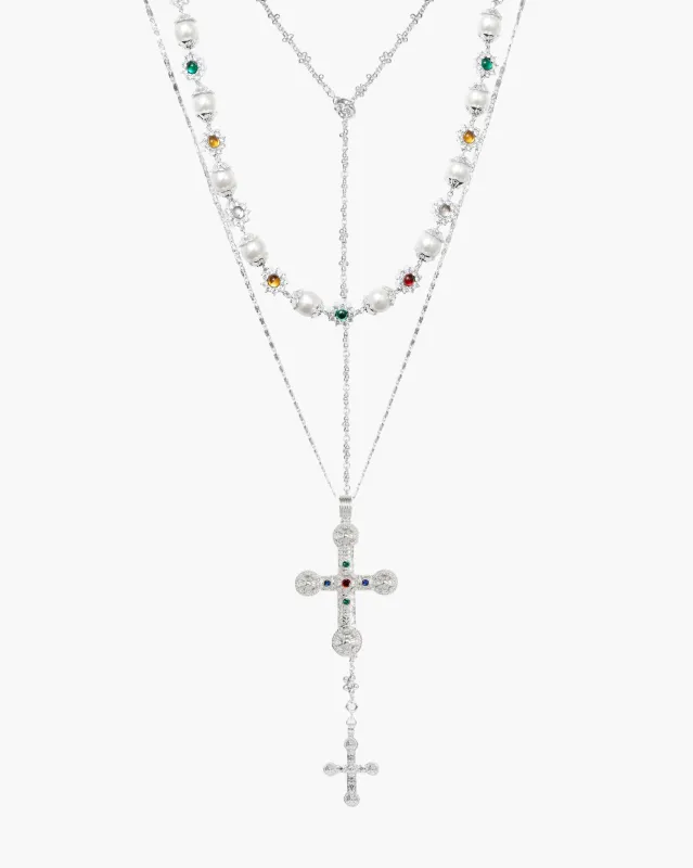 Rebel Renaissance Set in Silver sold by En Route Jewelry