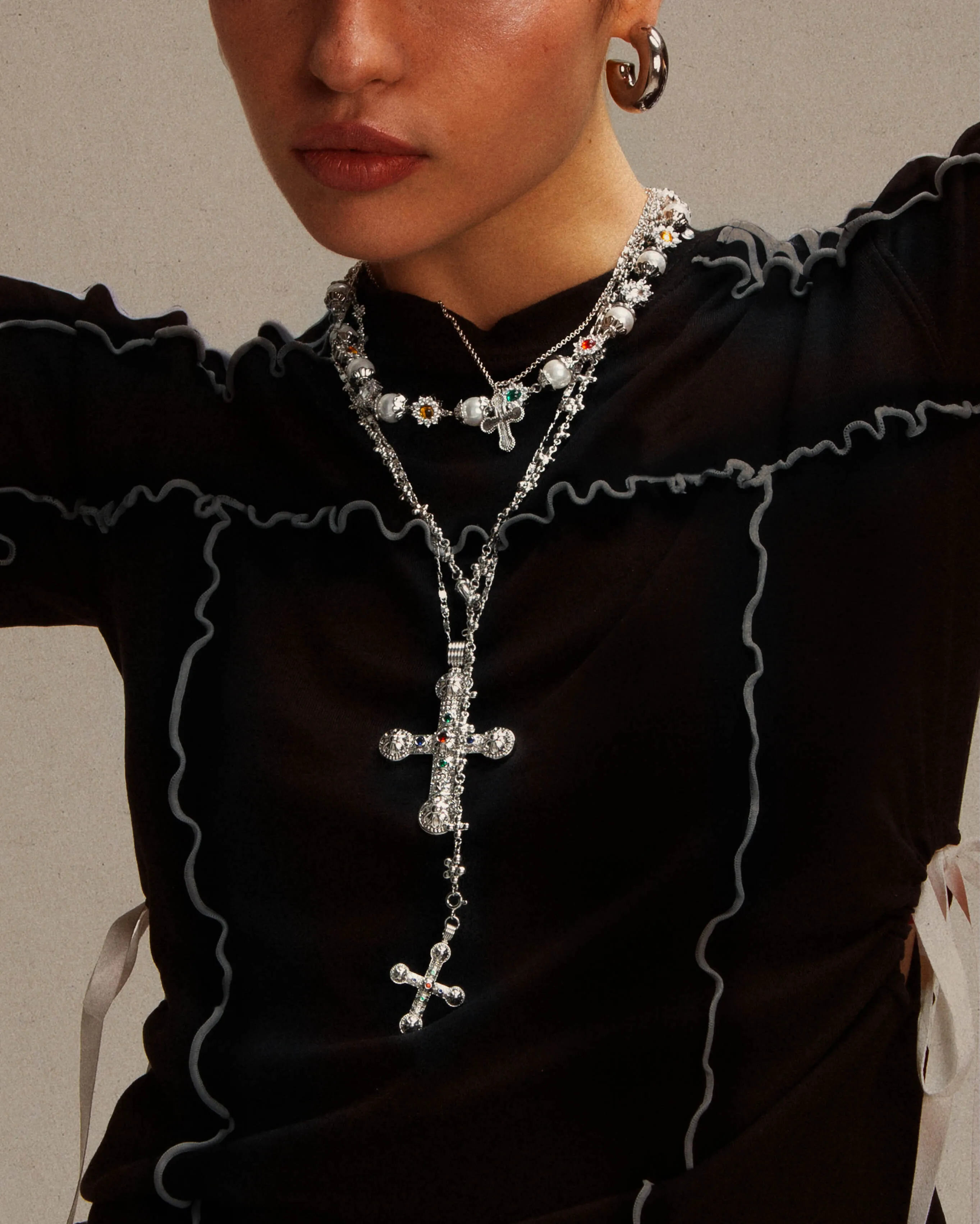 Urban Glam Set in Silver sold by en route product image thumbnail 4