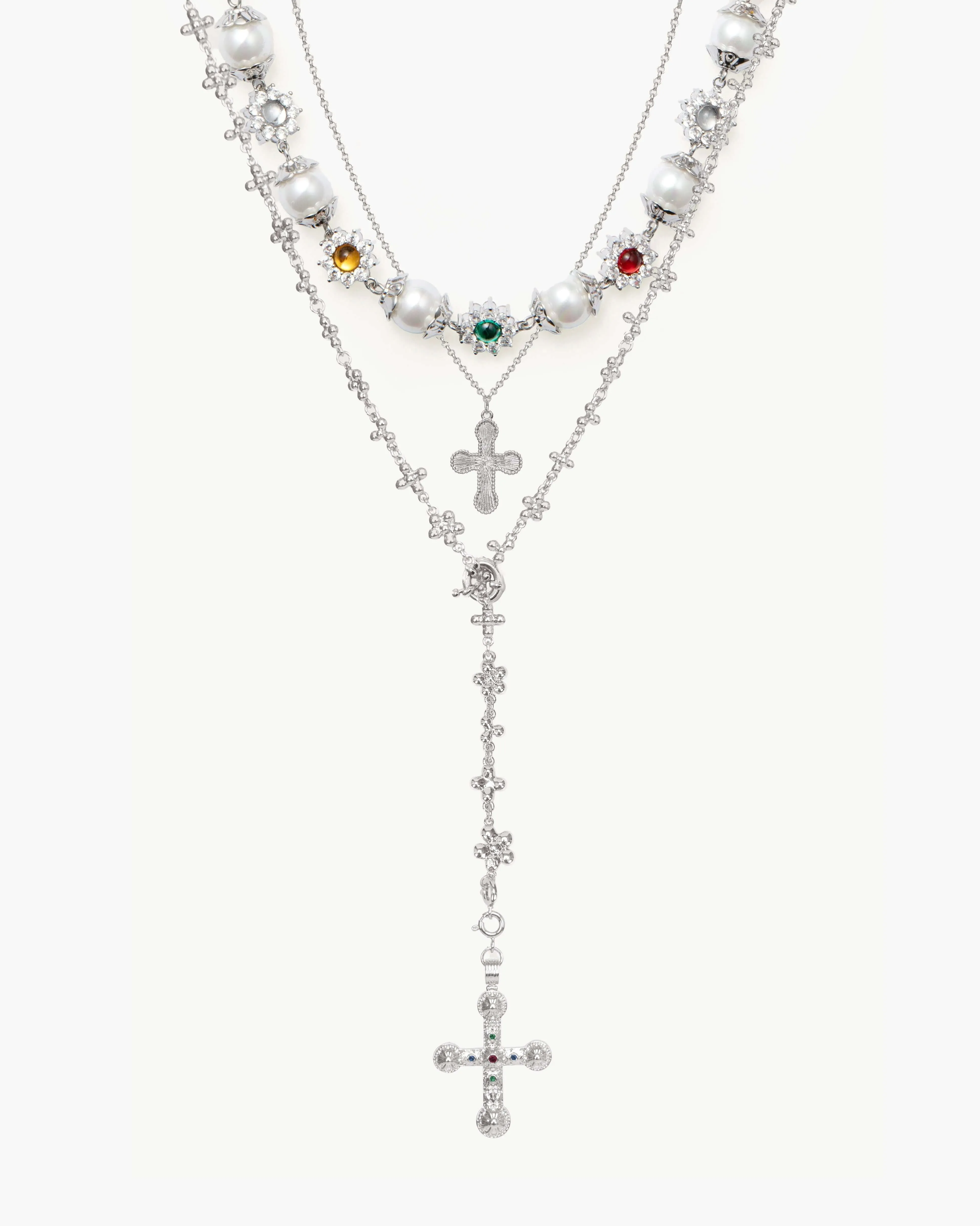 Urban Glam Set in Silver sold by en route