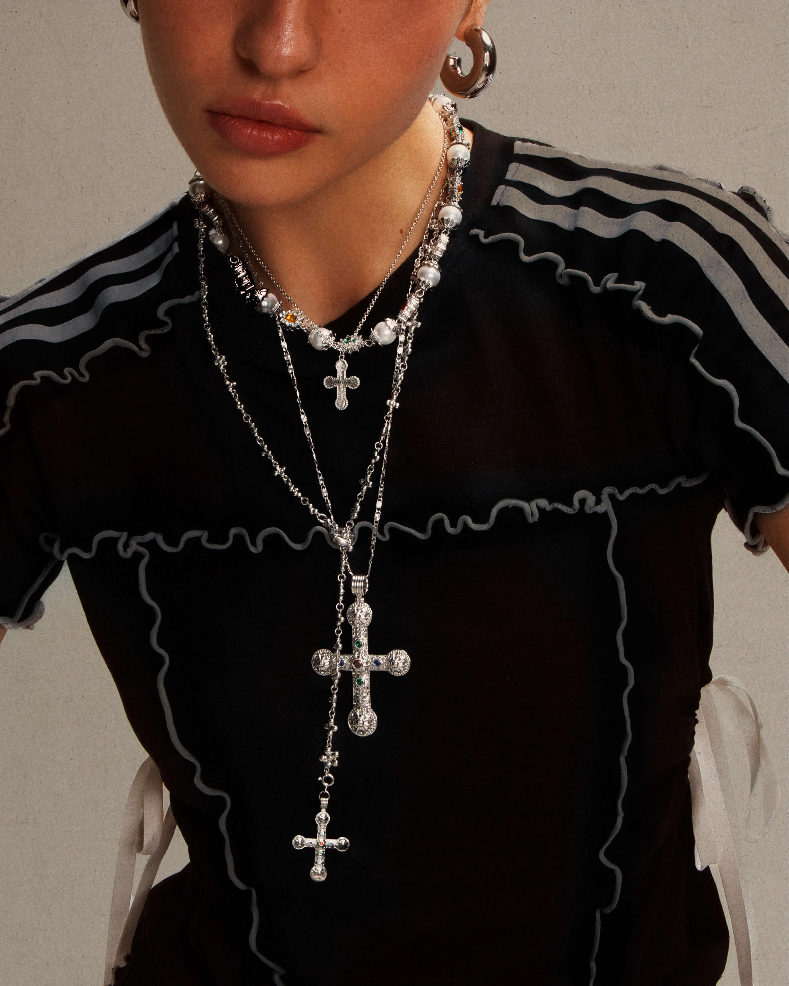 Urban Glam Set in Silver sold by en route product image thumbnail 2