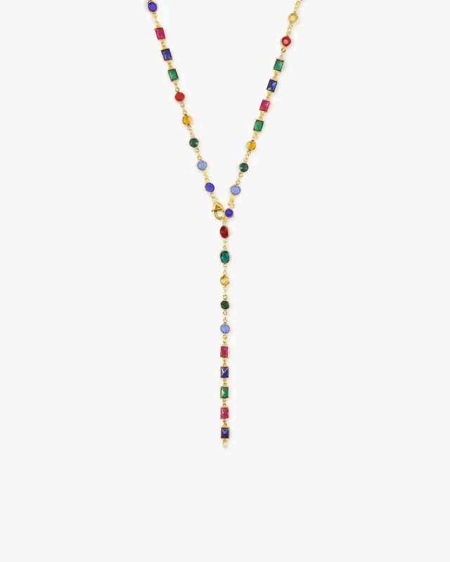 Infinity Long Necklace made by En Route Jewelry