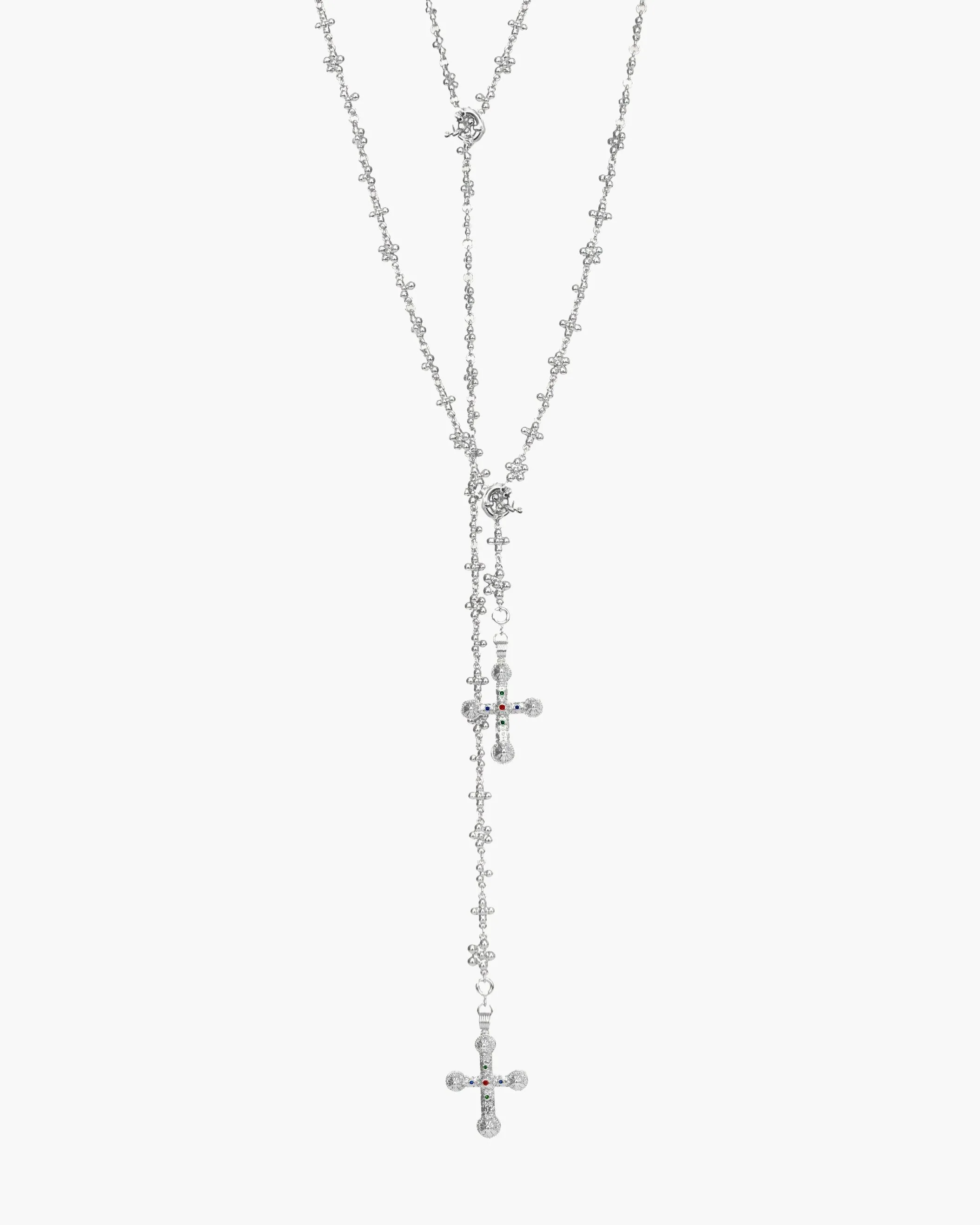 Daisy Molecule Chain Set in Silver sold by en route