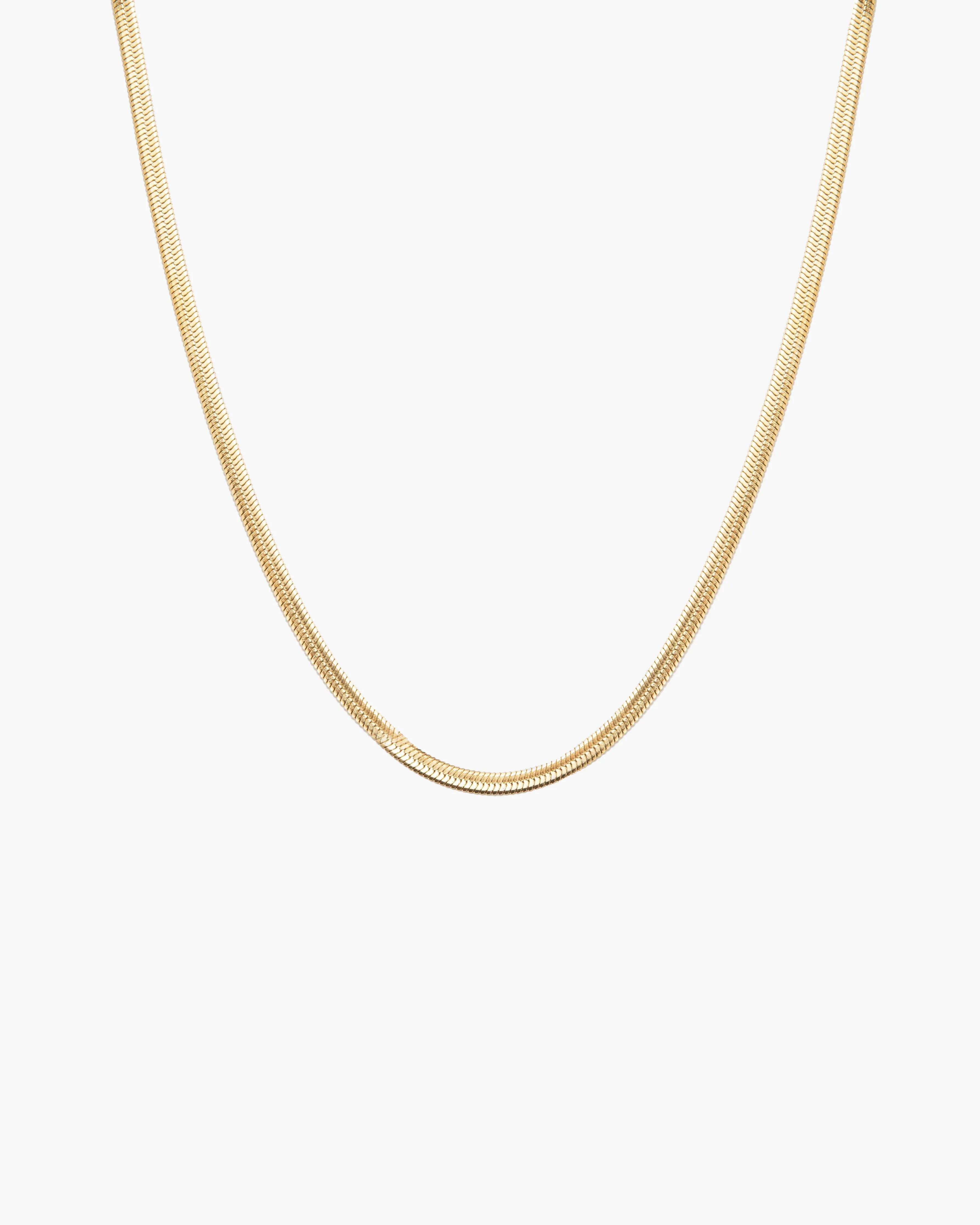 5mm Herringbone Chain Necklace sold by En Route Jewelry