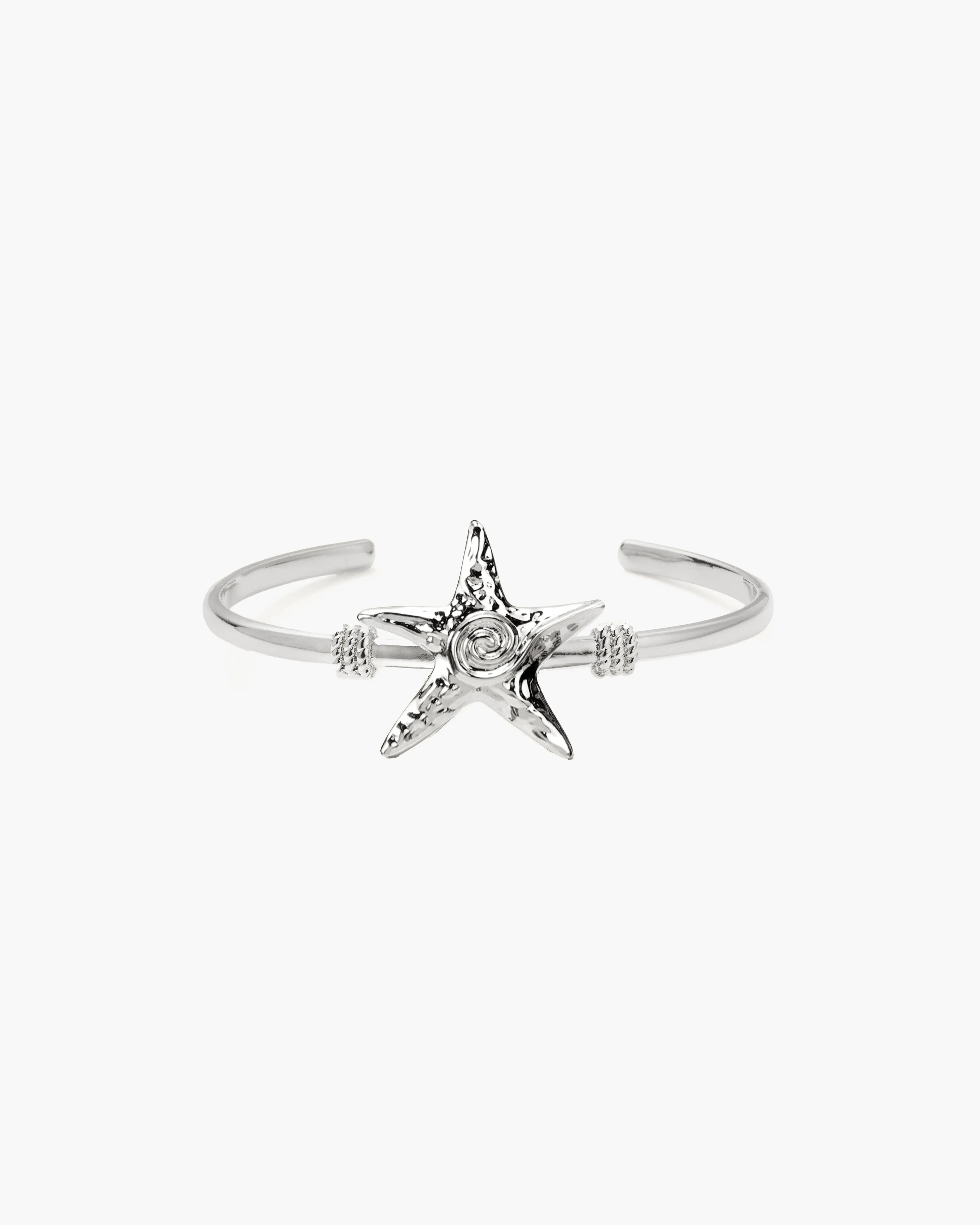 Gold Starfish Bangle sold by En Route Jewelry product image thumbnail 4