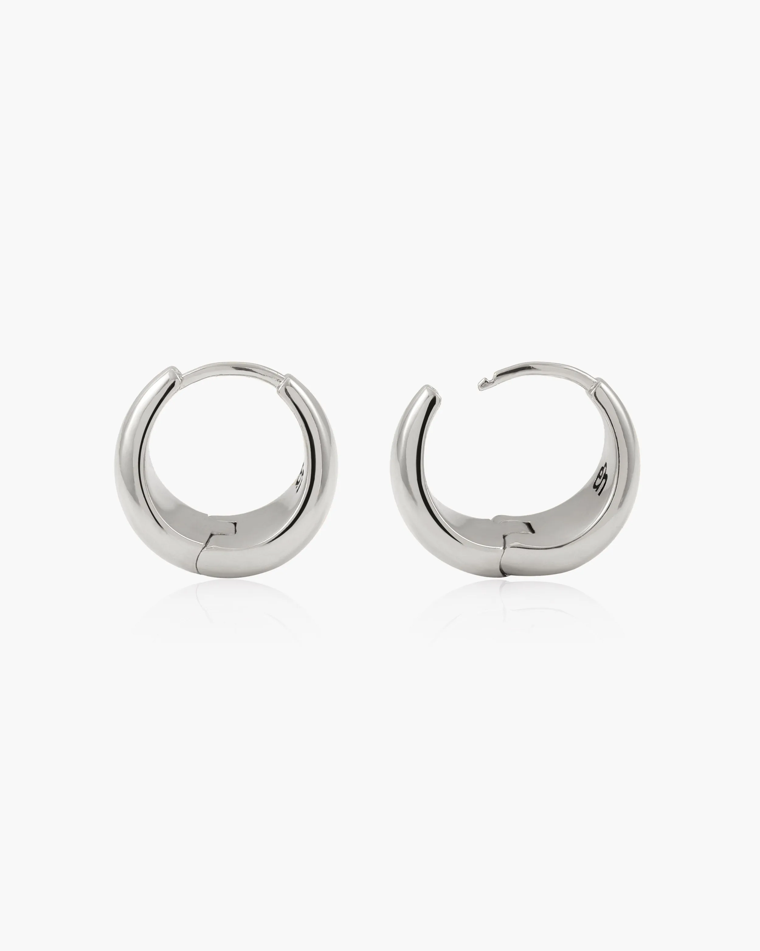 Silver Waterdrop Earrings sold by En Route Jewelry product image thumbnail 3
