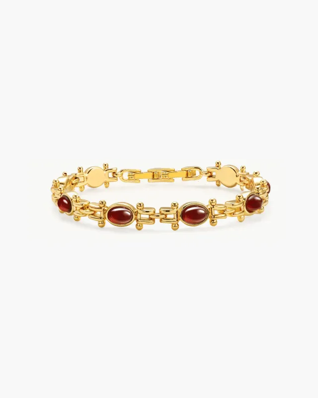 Tess's Treasure Carnelian Bracelet sold by En Route Jewelry