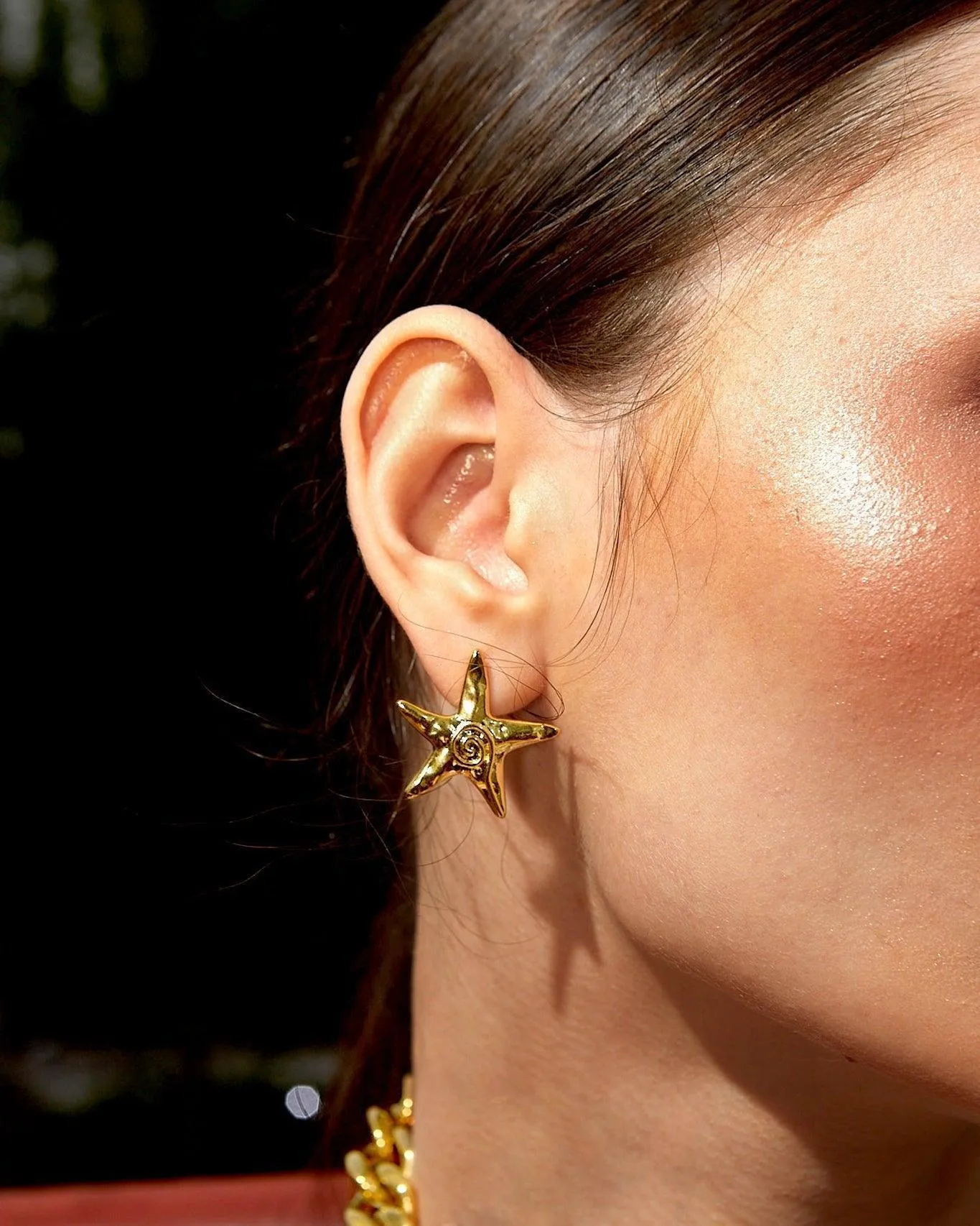 Starfish Stud Earrings sold by En Route Jewelry product image thumbnail 4